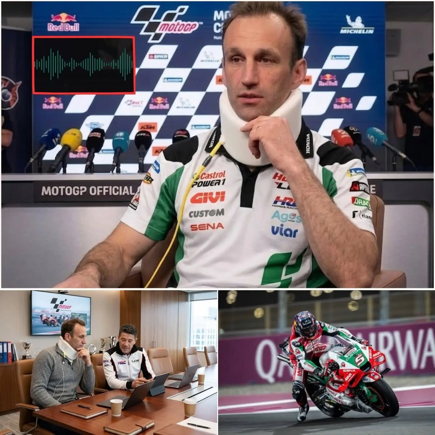 Cover Image for 🚨COUP DE CHOC EN MOTOGP : « JE VAIS RÉVÉLER TOUTE LA VÉRITÉ… » Johann Zarco a secoué le monde de la course automobile en annonçant la publication prochaine d’un enregistrement et d’une transcription détaillée d’une conversation privée avec la direction de LCR Honda.
