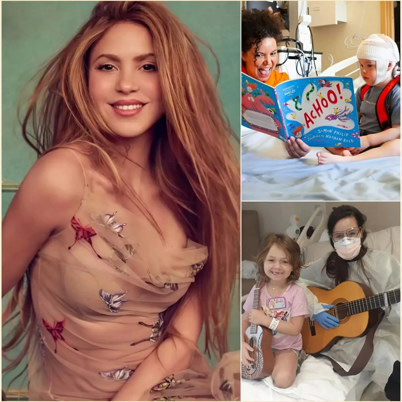 Cover Image for UN CUMPLEAÑOS CONMOVEDOR: Una niña con un raro tumor cerebral lucha por su vida cada día. Su mayor deseo para este nuevo año, quizás el último, es escuchar a Shakira pronunciar su nombre y desearle un feliz cumpleaños.