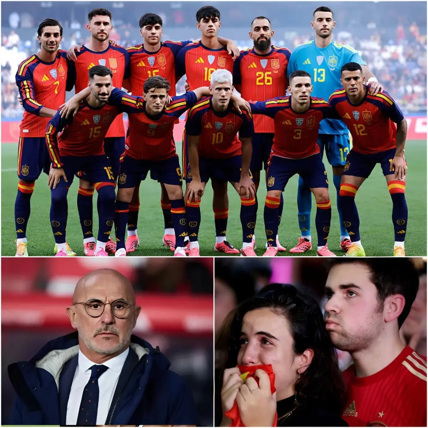 Cover Image for 💔 TRISTE NOTICIA EN LOS PRÓXIMOS 10 MINUTOS: La selección nacional de España podría verse obligada a despedirse de otra de sus estrellas a tan solo tres días del inicio de la Copa del Mundo.