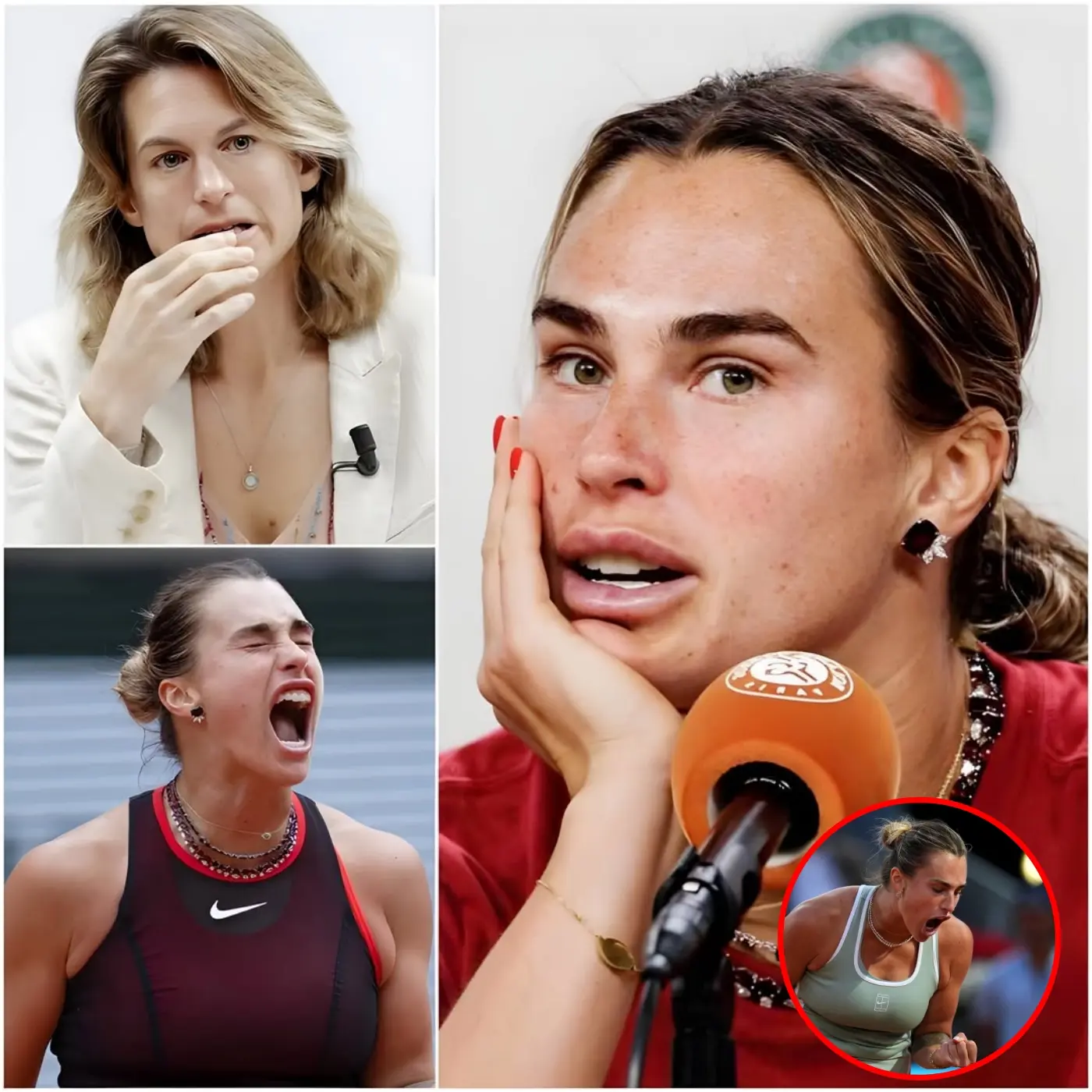 Cover Image for 🎾❤️ “I WANTED TO QUIT MANY TIMES… BUT HE NEVER LET ME FIGHT ALONE.” — ARYNA SABALENKA’S EMOTIONAL ROLAND-GARROS MOMENT LEAVES THE TENNIS WORLD SPEECHLESS