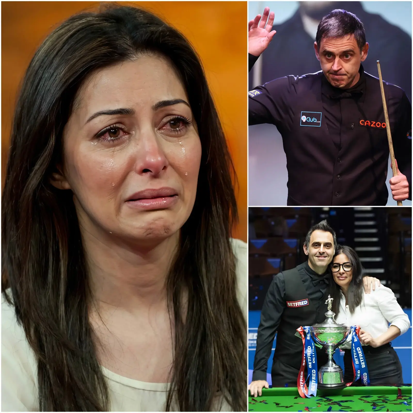 Cover Image for Just about 10 minutes ago, Ronnie O’Sullivan’s wife posted a deeply sorrowful announcement on social media, revealing that Ronnie O’Sullivan has…