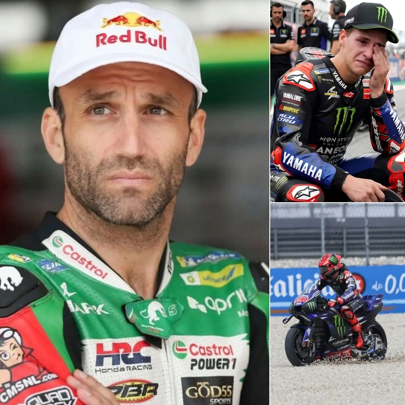 Cover Image for 💔« ARRÊTEZ DE LE CRITIQUER… VOUS NE SAVEZ PAS CE QUE FABIO ENDURE VRAIMENT ! » Johann Zarco a ému les fans de MotoGP en prenant publiquement la défense de Fabio Quartararo après le Grand Prix de Hongrie décevant.