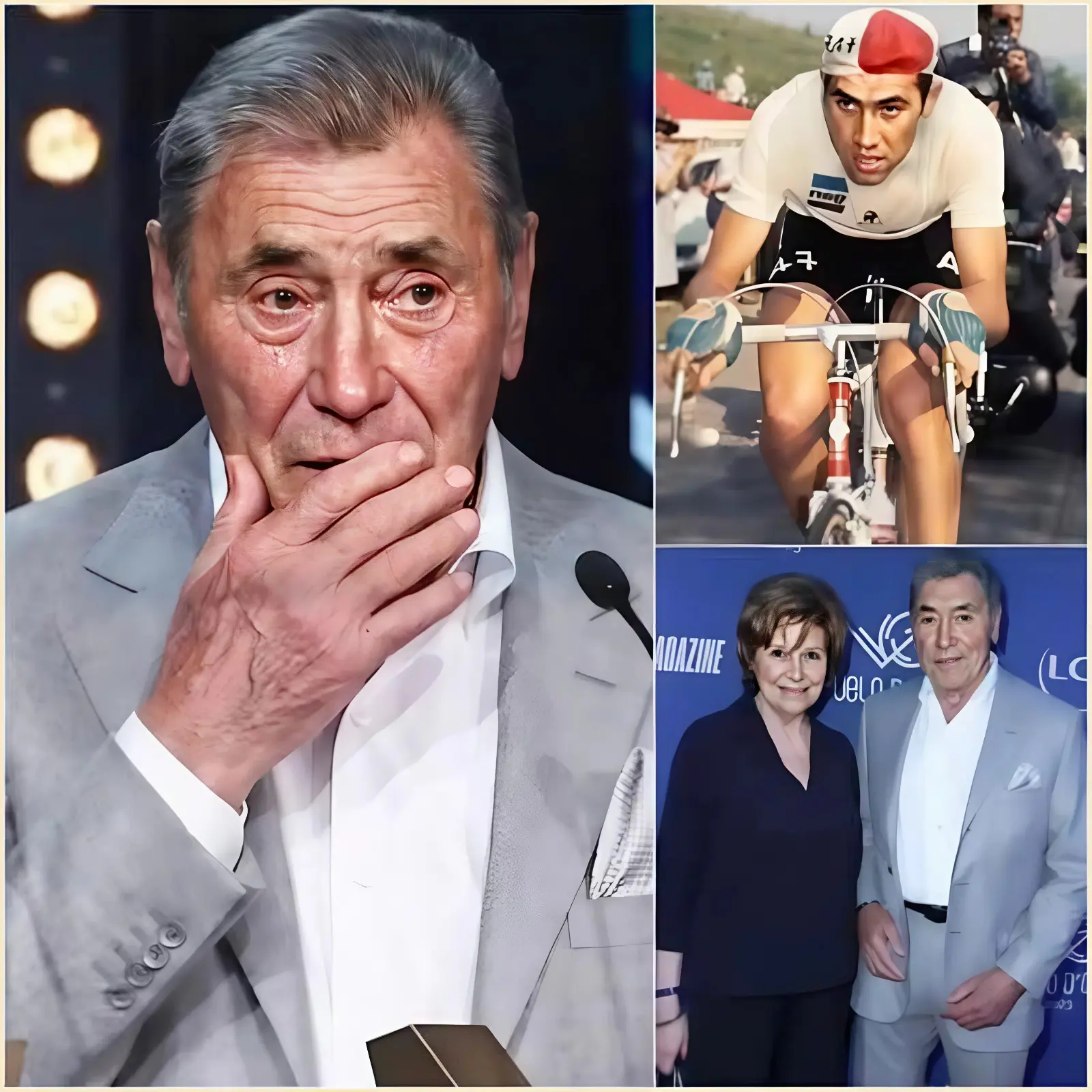 Cover Image for 10 MINUTEN GELEDEN IN BELGIË: Legendarische coureur Eddy Merckx (80) IS ZOJUIST OFFICIEEL BEVESTIGD ALS……….zie meer in de reacties 👇👇