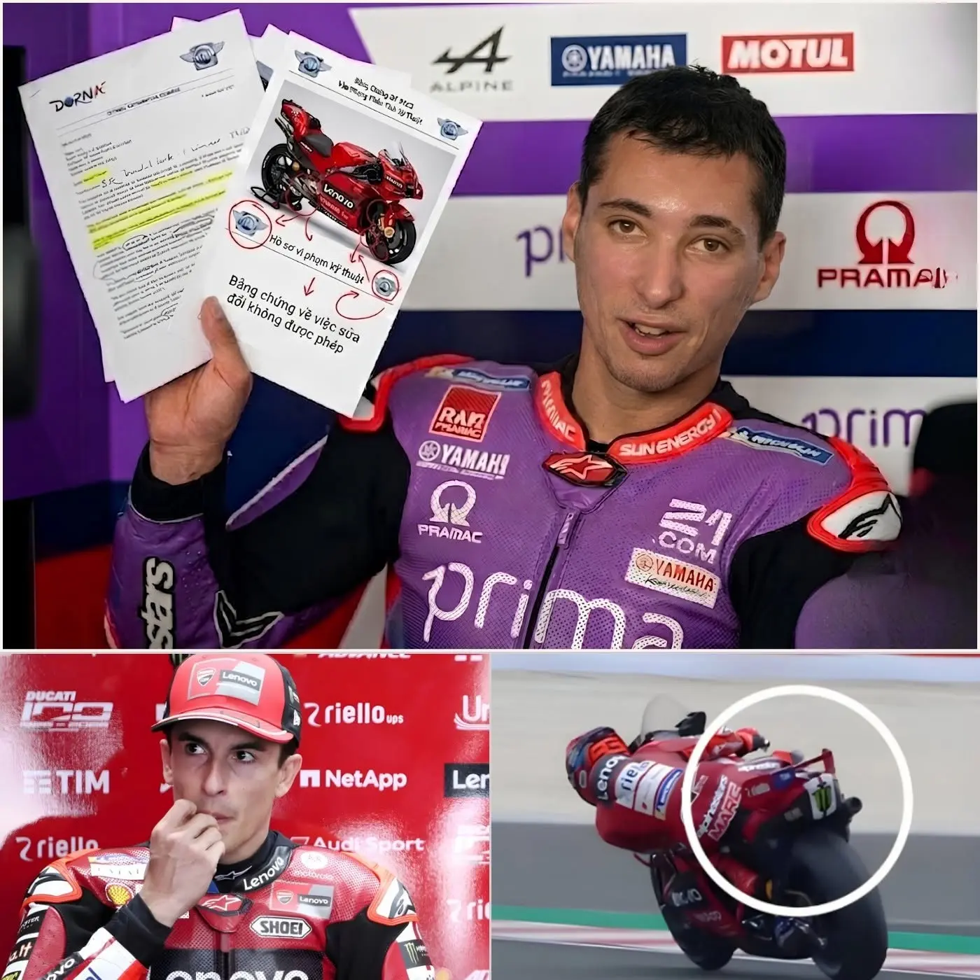 Cover Image for 🔥CHOC : « JE VAIS DÉVOILER TOUS LES SECRETS DERRIÈRE CETTE VICTOIRE !» a déclaré Toprak Razgatlıoğlu avec défi, affirmant qu’il allait clarifier les questions entourant la victoire controversée de Marc Márquez et qu’il s’apprêtait à soumettre à la FIM une série de données qu’il avait secrètement collectées ; ce qui provoque un véritable séisme dans le monde du MotoGP.👇👇