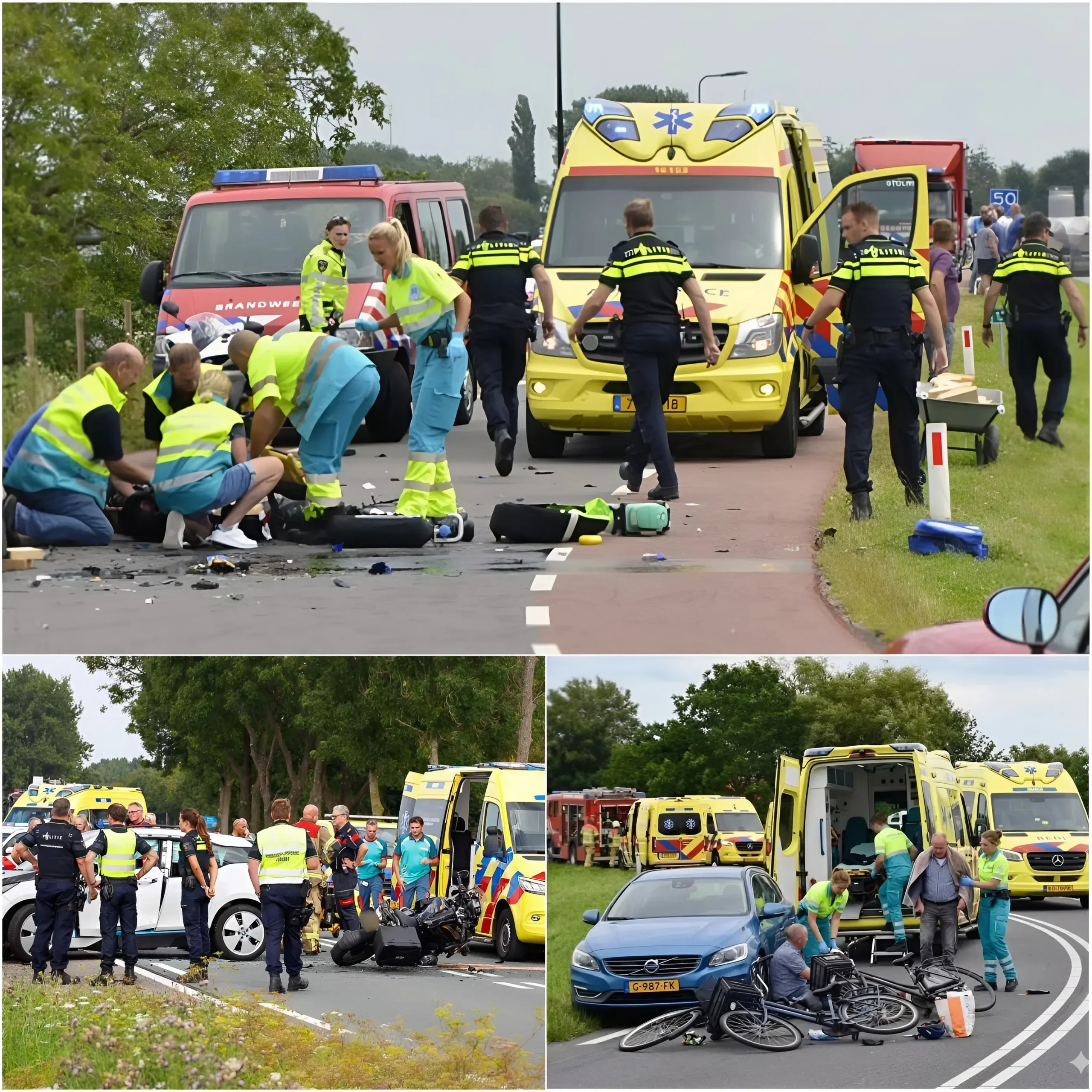 Cover Image for Vreselijke bekendmaking na aanrijding fietsende schoolkinderen: ‘Auto reed met opzet tegen ze aan’😨Lees verder in de reacties 👇