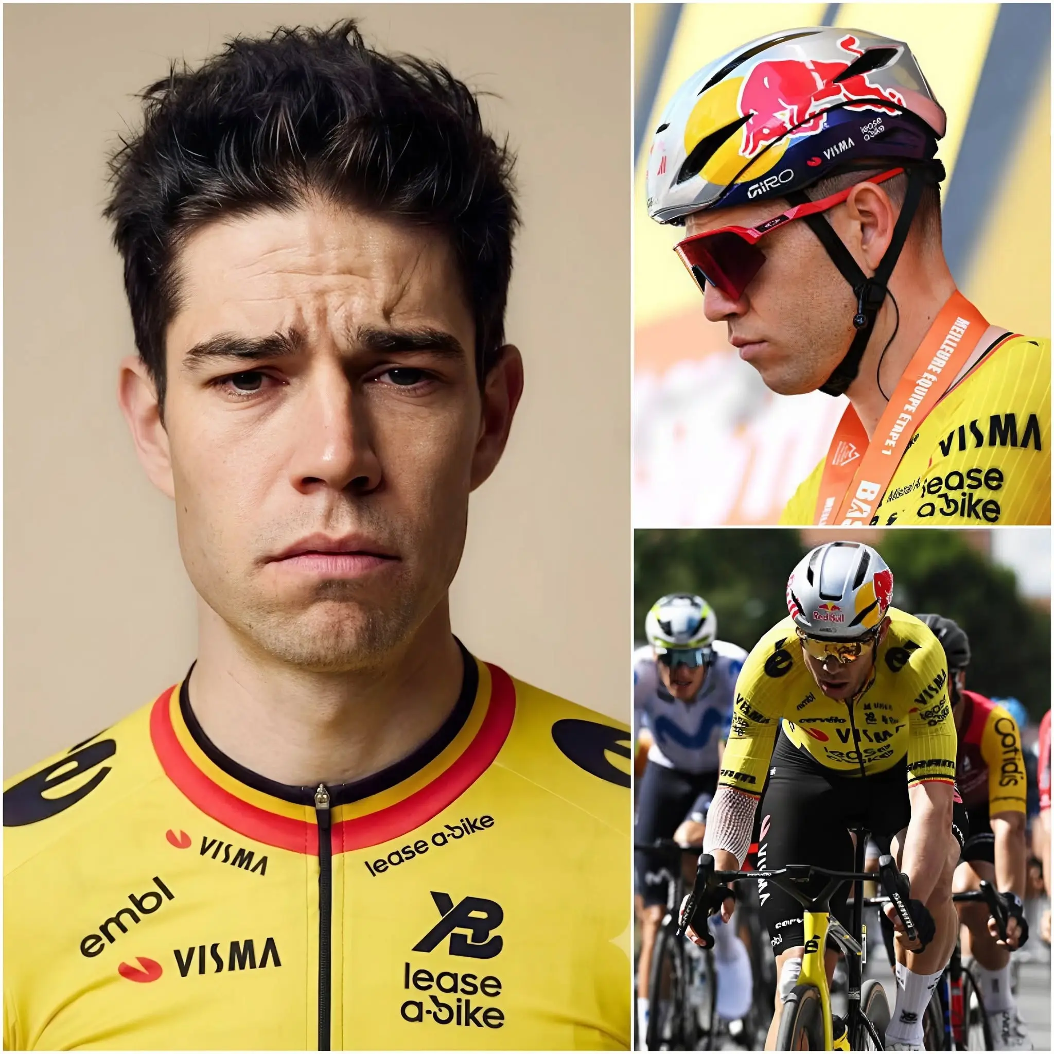 Cover Image for 😢 “DE STER VAN VISMA–LEASE A BIKE, WOUT VAN AERT, STAAT VOOR DE MOEILIJKSTE STRIJD VAN ZIJN LEVEN — EN HIJ HEEFT DE STEUN VAN ZIJN FANS NU MEER DAN OOIT NODIG.”
