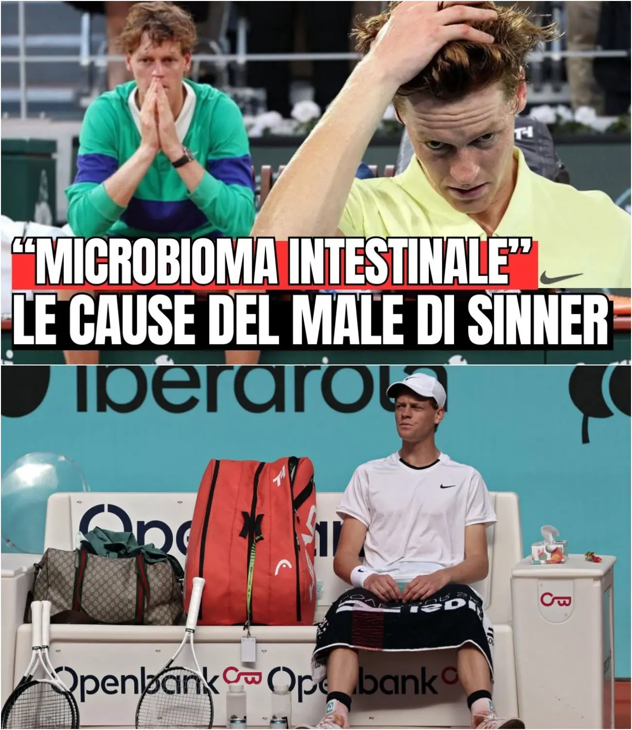 Cover Image for Il Nemico Invisibile di Jannik Sinner: La Verità sull’Infiammazione Silente, il Microbioma e la Corsa Contro il Tempo per Wimbledon