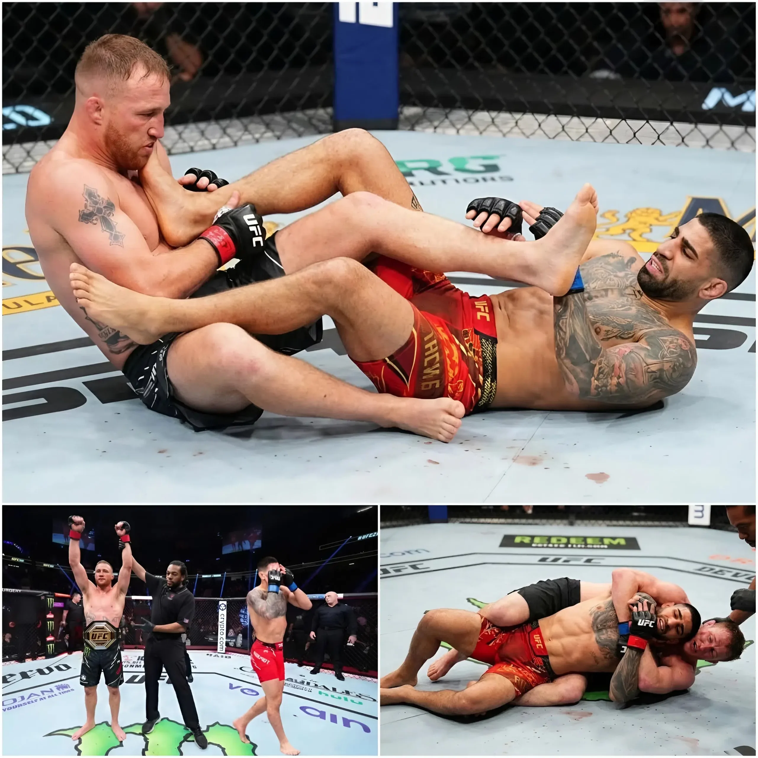 Cover Image for A NIGHT OF DESTRUCTION!! Justin Gaethje created a nightmare in the ring, knocking out Ilia Topuria after the most brutal 25-minute fight of the year.