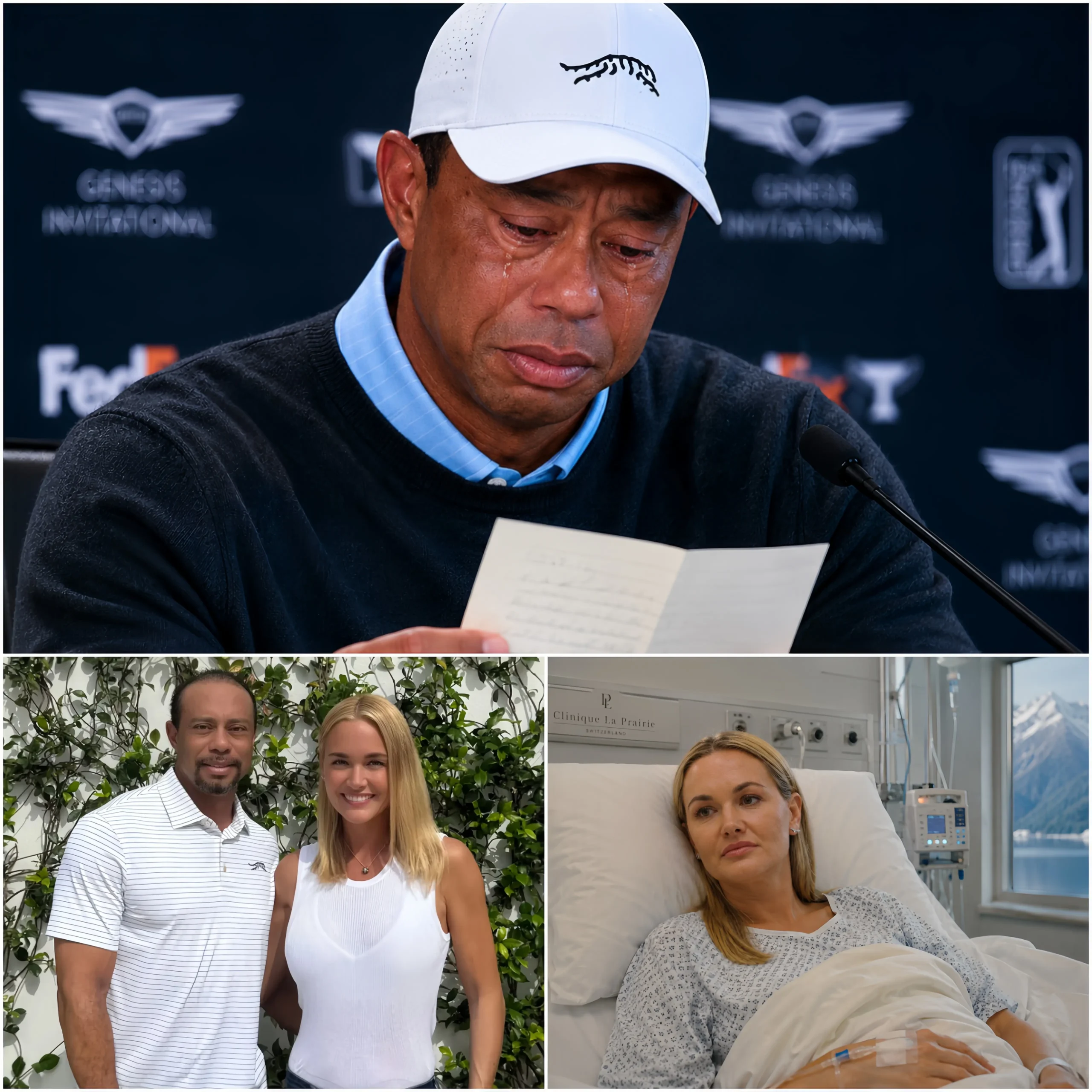 Cover Image for 🚨BREAKING NEWS: 😢💔 “She was my life… I don’t know what I would do without her.” — Tiger Woods is said to have choked up during an emotional sharing session about the challenges he faced with a terminal illness in Switzerland.