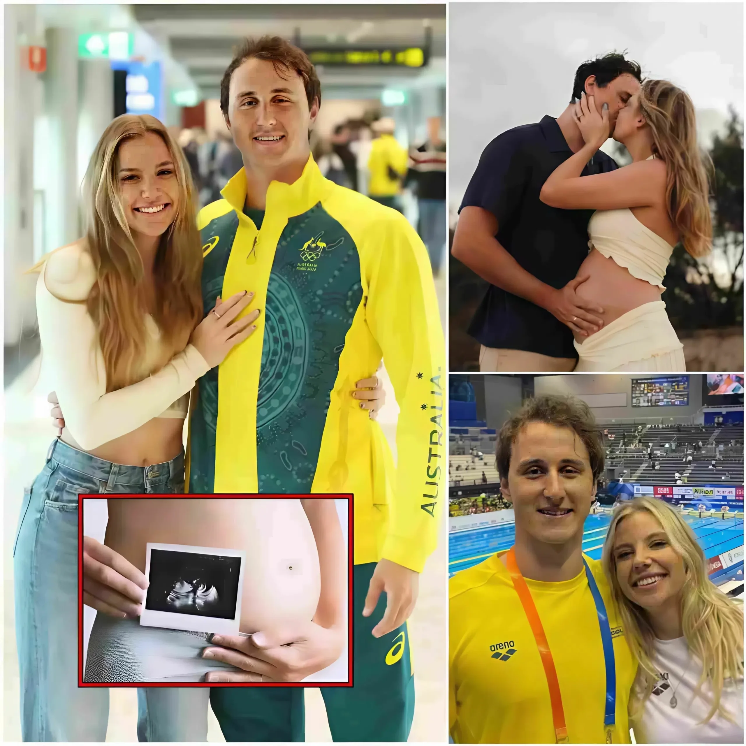 Cover Image for 💖 GOOD NEWS: “A NEW MEMBER IS COMING TO MY FAMILY!” Following his dramatic victory in the men’s 50m freestyle at the 2026 Australian Swimming Championships, swimmer Cameron McEvoy surprised the entire swimming world with the most heartwarming announcement yet: he and his wife Madeline are expecting their second child….