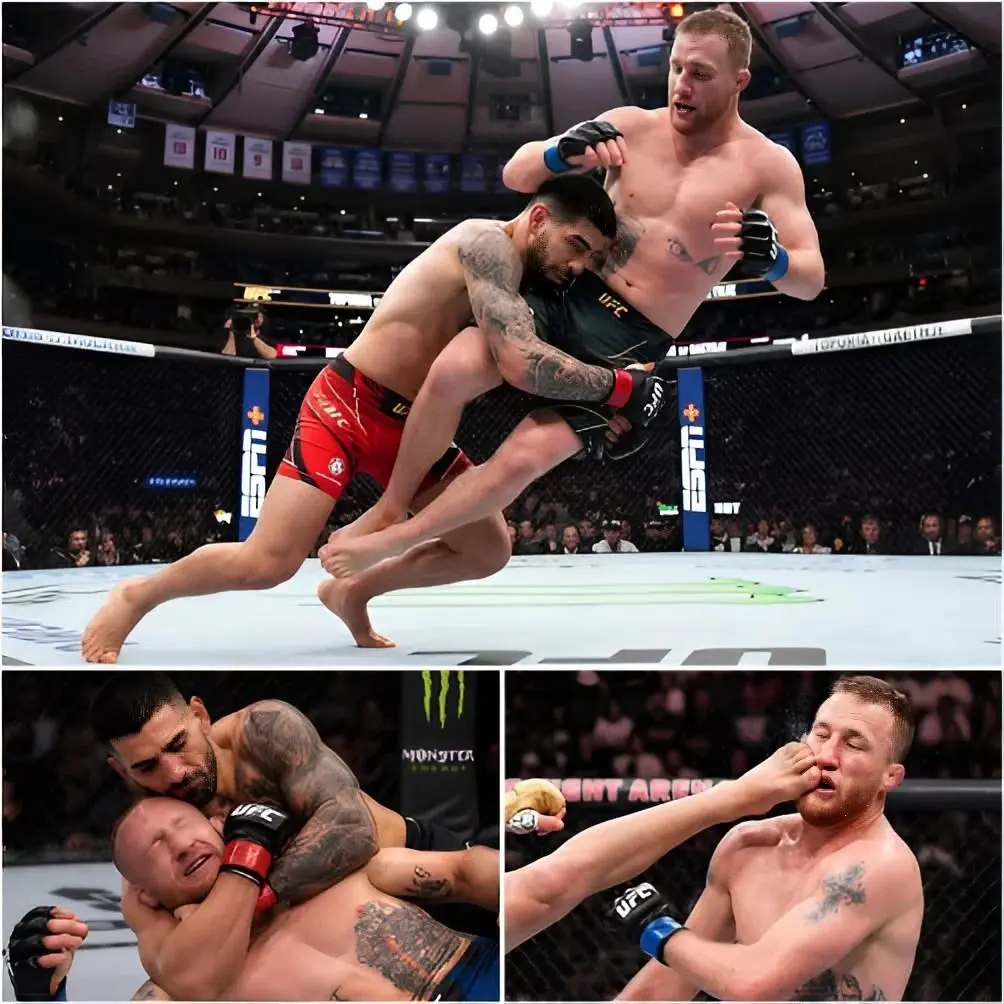 Cover Image for 🔥’38 AÑOS… ¿Y TODAVÍA CREES QUE PUEDES SOBREVIVIR A MÍ?’ — Ilia Topuria noquea con un brutal uppercut a los 2:51 del segundo asalto a Justin Gaethje, dejando al mundo de las MMA atónito 👇