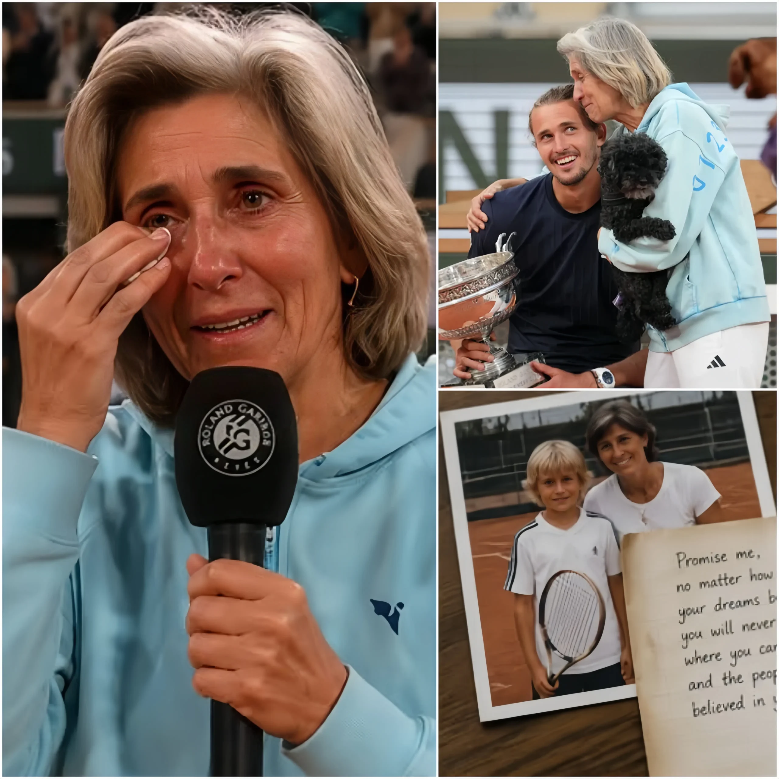 Cover Image for 🎾😢 “Nunca se lo contó a nadie…” — La madre de Alexander Zverev conmovió a los aficionados al tenis al revelar por primera vez un secreto que su hijo había guardado durante casi una década.