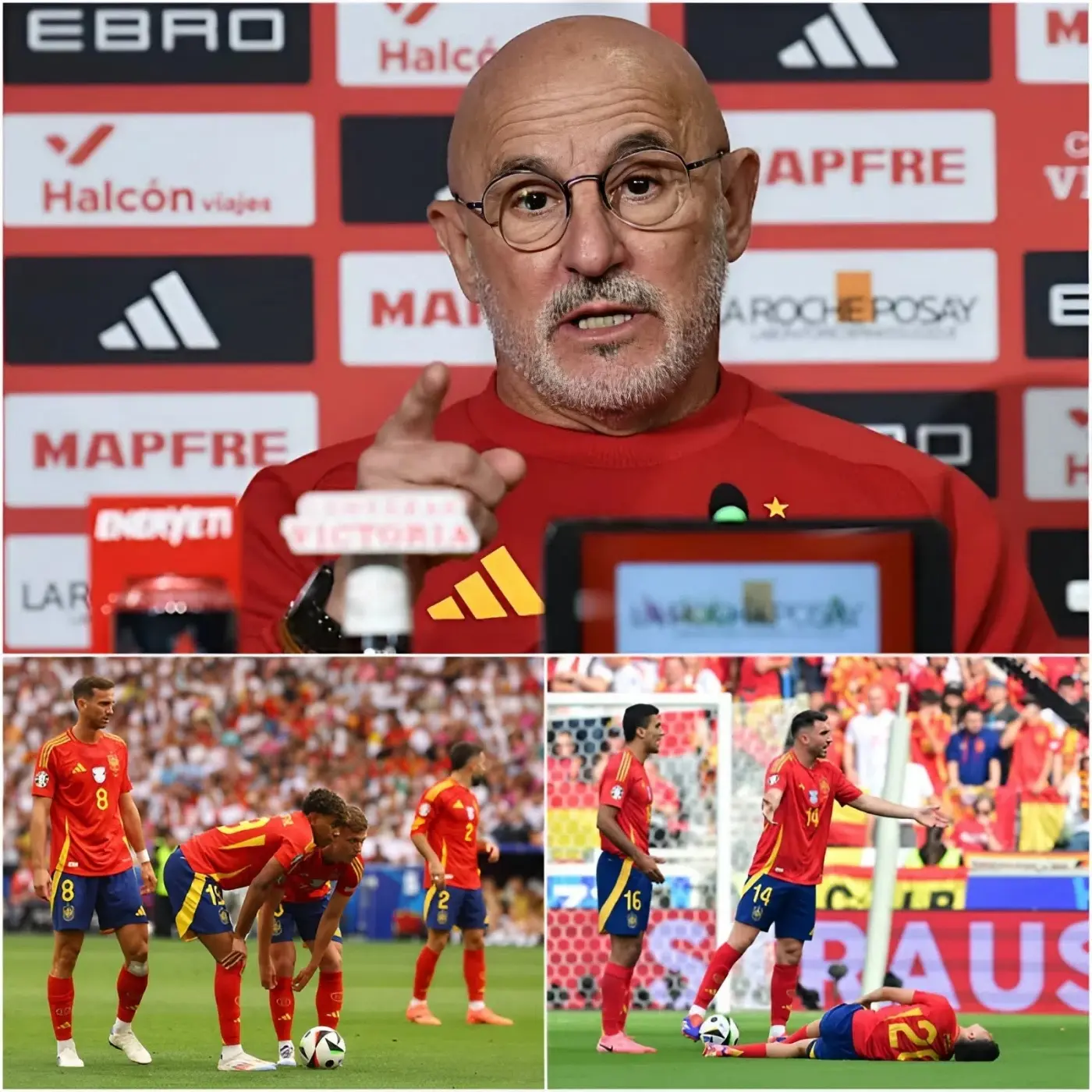 Cover Image for 🚨 «COMETÍ UN ERROR AL NO CONVOCARLO, PERO AHORA YA ES DEMASIADO TARDE…» Se informa que el seleccionador de España, Luis de la Fuente, habló sobre un jugador que dejó fuera de la lista para el Mundial de manera involuntaria.