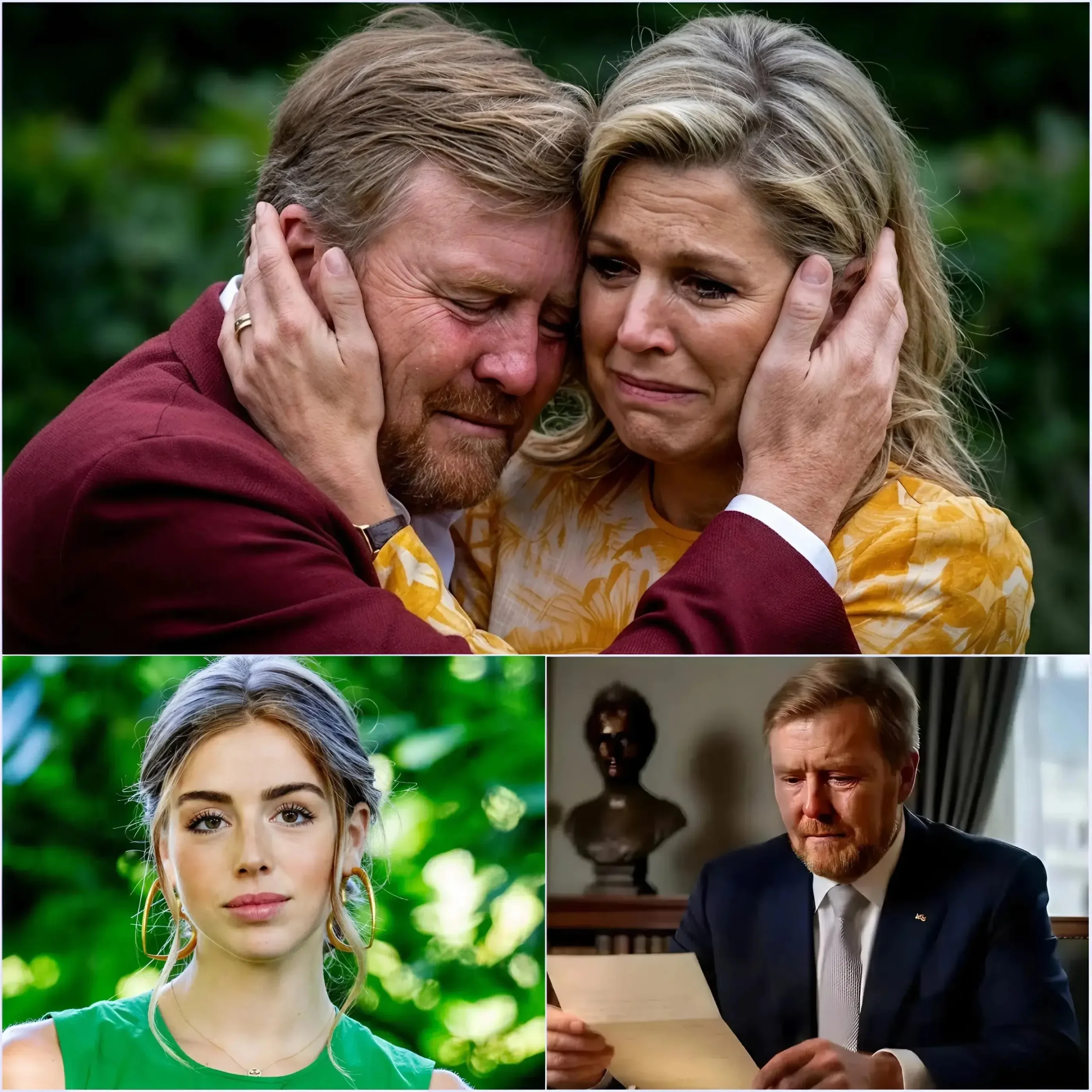 Cover Image for VERDRIETIG NIEUWS 😢 Slechts 30 minuten geleden schokten Koning Willem-Alexander en Koningin Máxima aanwezigen in Paleis Huis ten Bosch met de aankondiging dat Prinses Alexia momenteel… Lees het volledige verhaal hieronder 👇