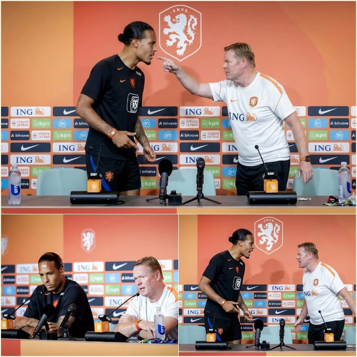 Cover Image for 🚨Zware schok na uitlek over de knallende ruzie tussen Koeman en Virgil van Dijk: velen zijn geschokt nu de inhoud bekend is geworden.🥵