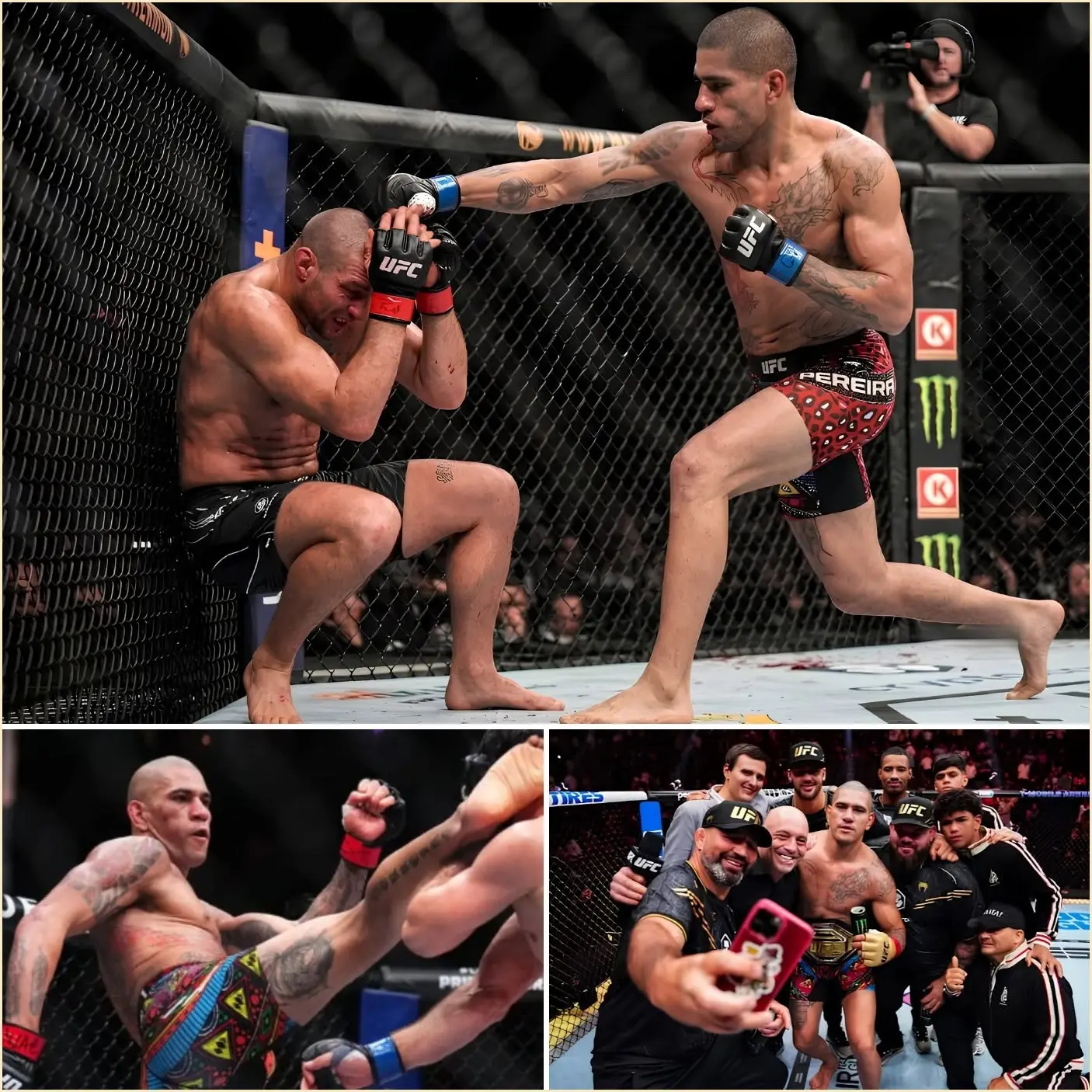 Cover Image for “THE FRENCH DREAM JUST GOT DESTROYED…” — “Poatan” Alex Pereira Brutally Breaks Ciryl Gane in a Night That Leaves the UFC Speechless