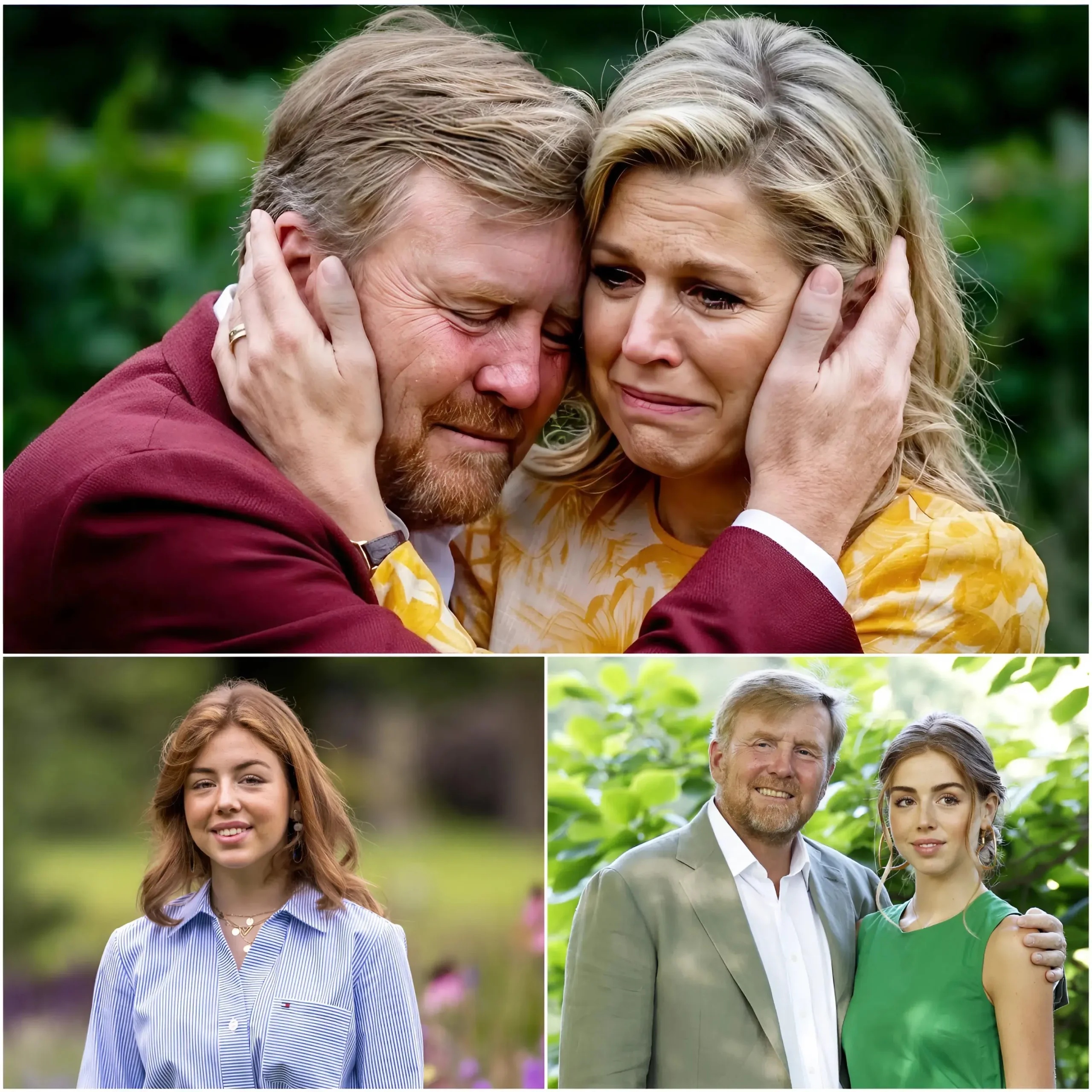 Cover Image for VERDRIETIG NIEUWS 😢💔 Slechts 15 minuten geleden schokten Koning Willem-Alexander en Koningin Máxima de aanwezigen in Paleis Huis ten Bosch met de aankondiging dat Prinses Alexia momenteel… Lees het volledige verhaal hieronder 👇