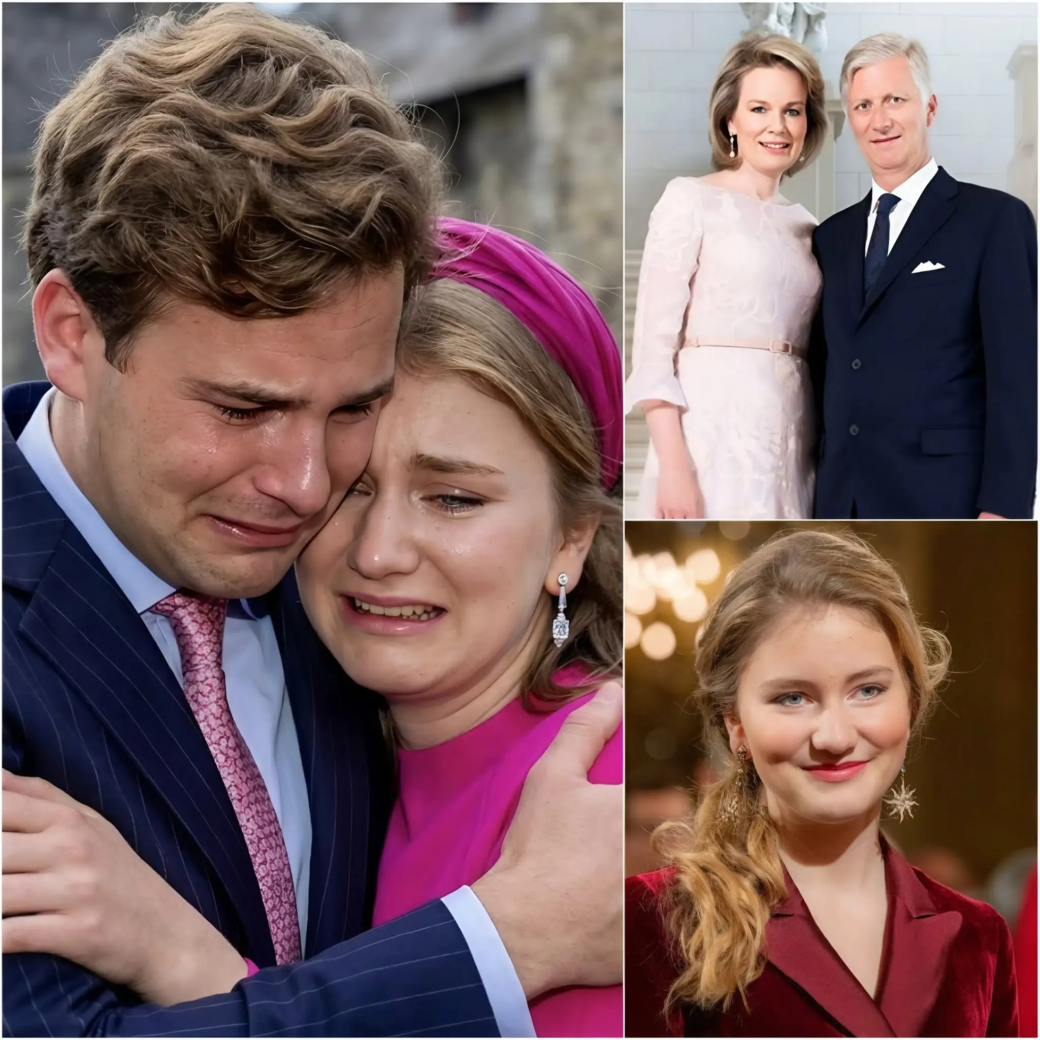 Cover Image for 🚨”Niemand heeft het recht om ons zo te vernederen!” – Prinses Elisabeth van België barstte in tranen uit en rende het paleis uit met haar gezicht bedekt nadat koning Filip had verklaard: “Er is hier geen plaats voor jullie allebei.”