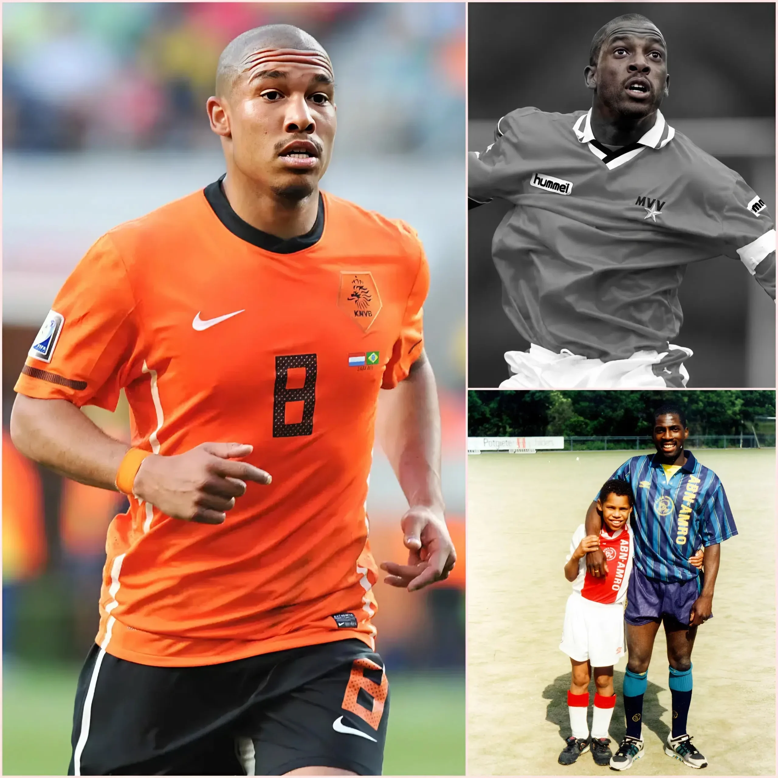 Cover Image for “HIJ HEEFT ZIJN HELE LEVEN BESTEED AAN HET LEREN VOETBALSPELEN” Nigel de Jong 😭💖 deelde emotioneel de laatste momenten van voormalig Nederlands sterspeler Jerry de Jong, die op 61-jarige leeftijd overleed.
