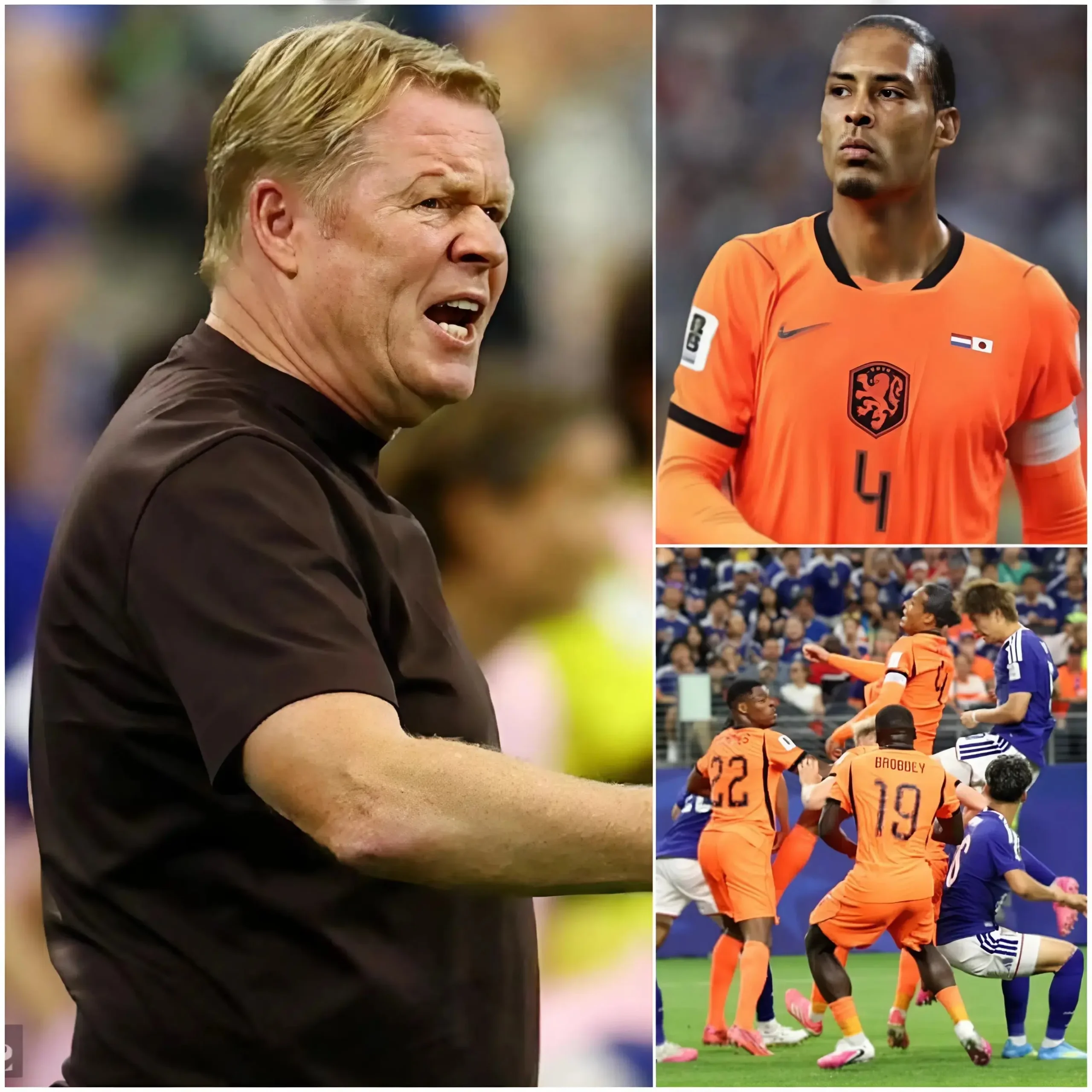 Cover Image for 🚨SPOEDNIEUWS: “DIT ZAL DE LAATSTE KEER ZIJN DAT HIJ VOOR NEDERLAND SPEELT” – Bondscoach Ronald Koeman heeft officieel aangekondigd dat een speler definitief uit het Nederlands elftal wordt gezet en verklaard dat deze speler onder geen enkele omstandigheid ooit nog zal worden opgeroepen.