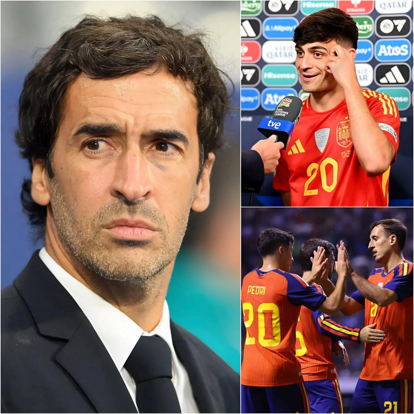 Cover Image for “¡SI ESPAÑA SIGUE FAVORECIENDO A BARCELONA, PAGARÁ LAS CONSECUENCIAS!” La leyenda Raúl González ha lanzado una seria advertencia antes del inicio de la campaña de La Roja en el Mundial 2026, señalando que favorecer a un grupo de jugadores podría romper el equilibrio interno del equipo.