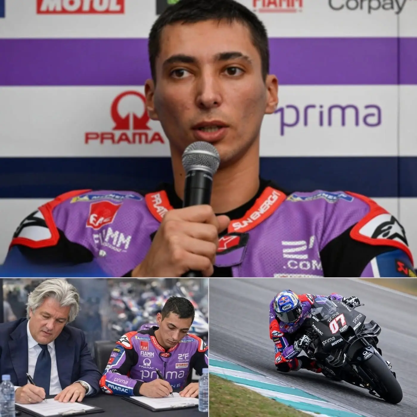 Cover Image for 🔥« ATTENDEZ, VOUS SEREZ TOUT LE MONDE SURPRIS… » Toprak Razgatlioglu a créé la surprise dans le monde de la course avec l’une des déclarations les plus audacieuses de sa carrière ! La superstar turque a laissé entendre que Yamaha prépare discrètement trois améliorations majeures pour sa machine