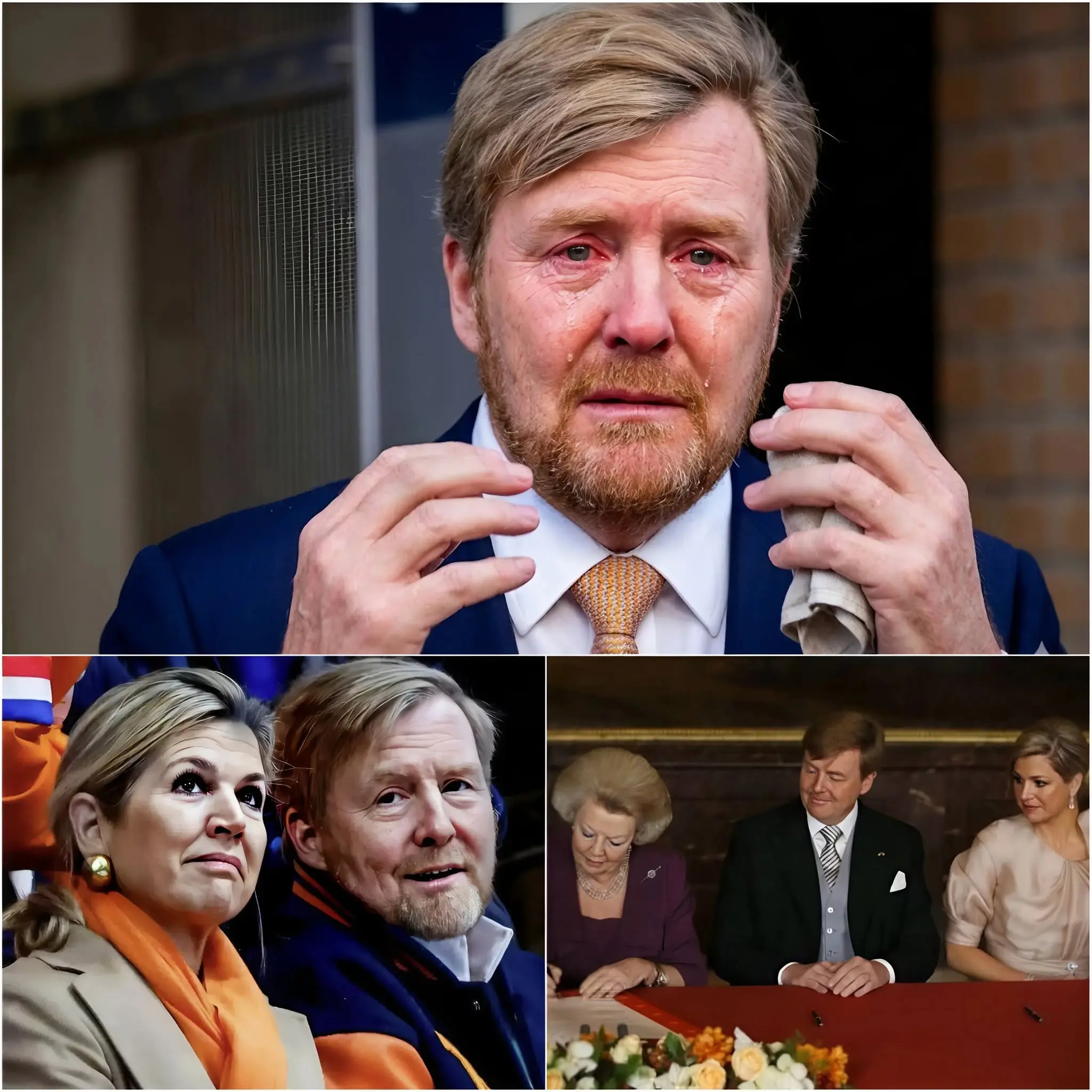Cover Image for 15 MINUTEN GELEDEN 💔 Koning Willem-Alexander kon het niet langer geheim houden: vijftien minuten geleden maakte hij het nieuws publiekelijk bekend. Lees meer in de eerste reactie
