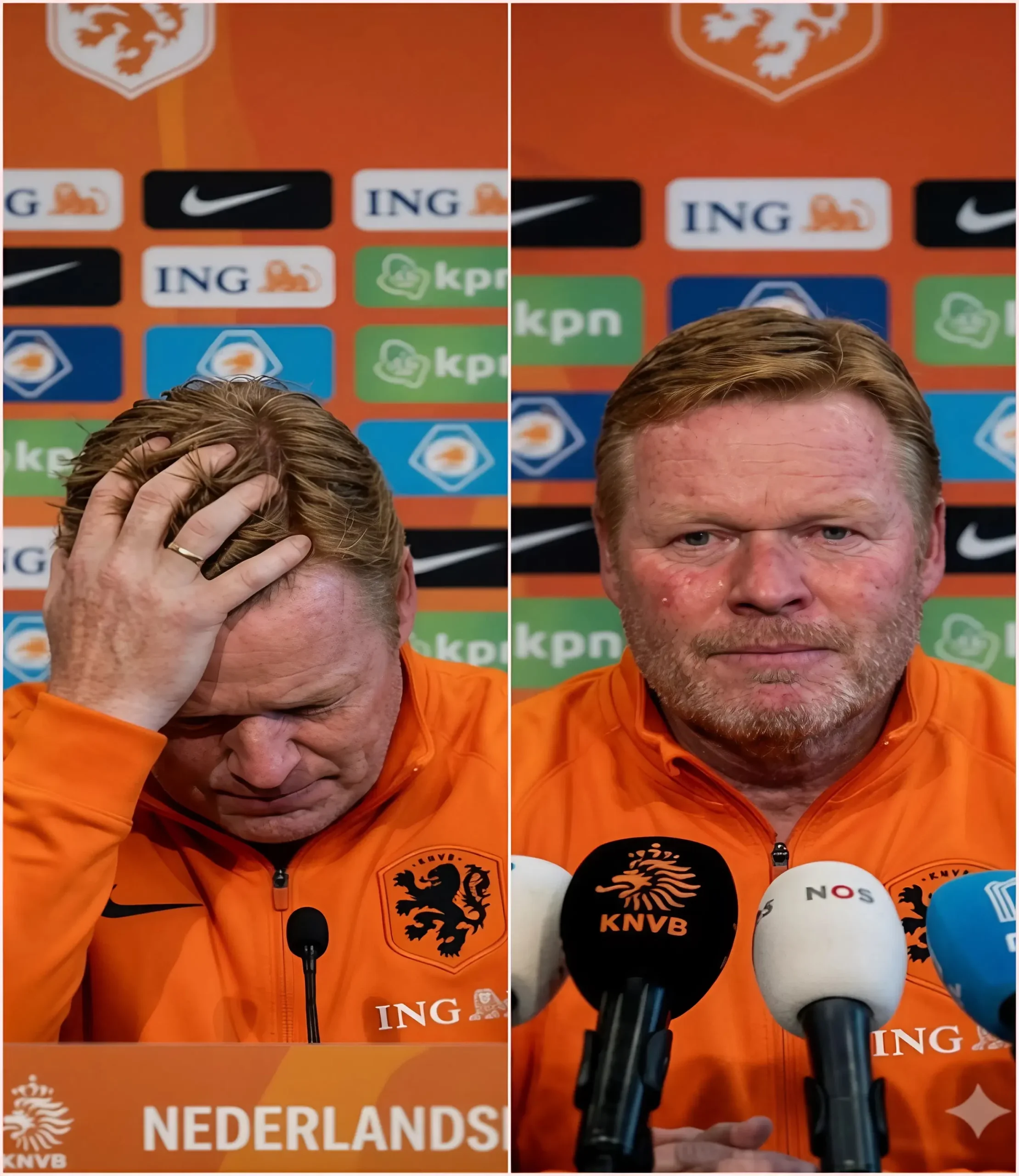 Cover Image for 10 MINUTEN GELEDEN — OP DIT MOMENT BIJ ORANJE: Hoofdtrainer Ronald Koeman heeft officieel bevestigd dat het Nederlands elftal …