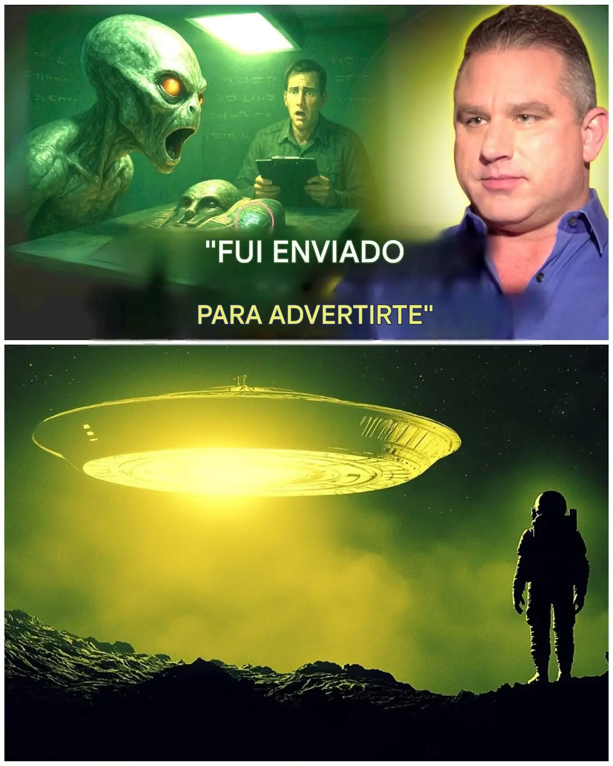 Cover Image for 👽 El extraterrestre que capturamos dijo esto antes de desaparecer 👀