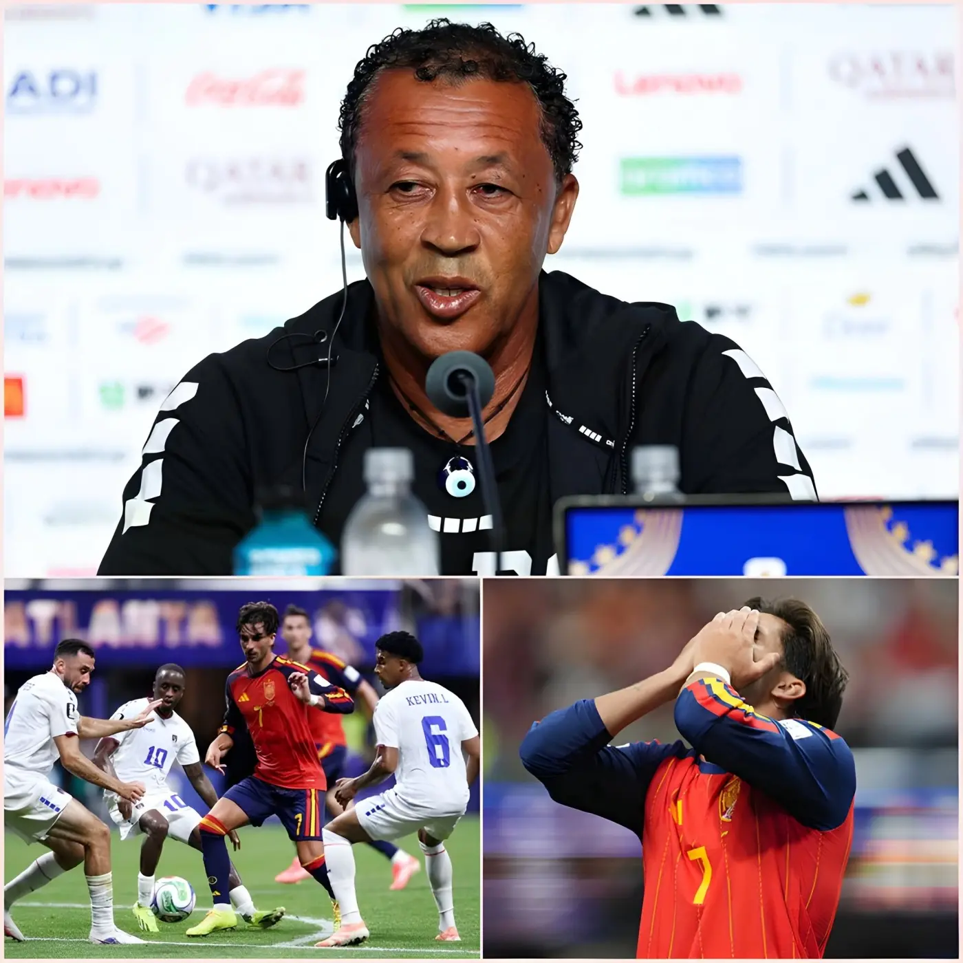 Cover Image for ÚLTIMA HORA: “SON DEMASIADO DÉBILES Y DEMASIADO LENTOS”, declaró sin rodeos el entrenador principal de Cabo Verde, Pedro Leitão Brito, en una entrevista posterior al empate 0-0 contra España.