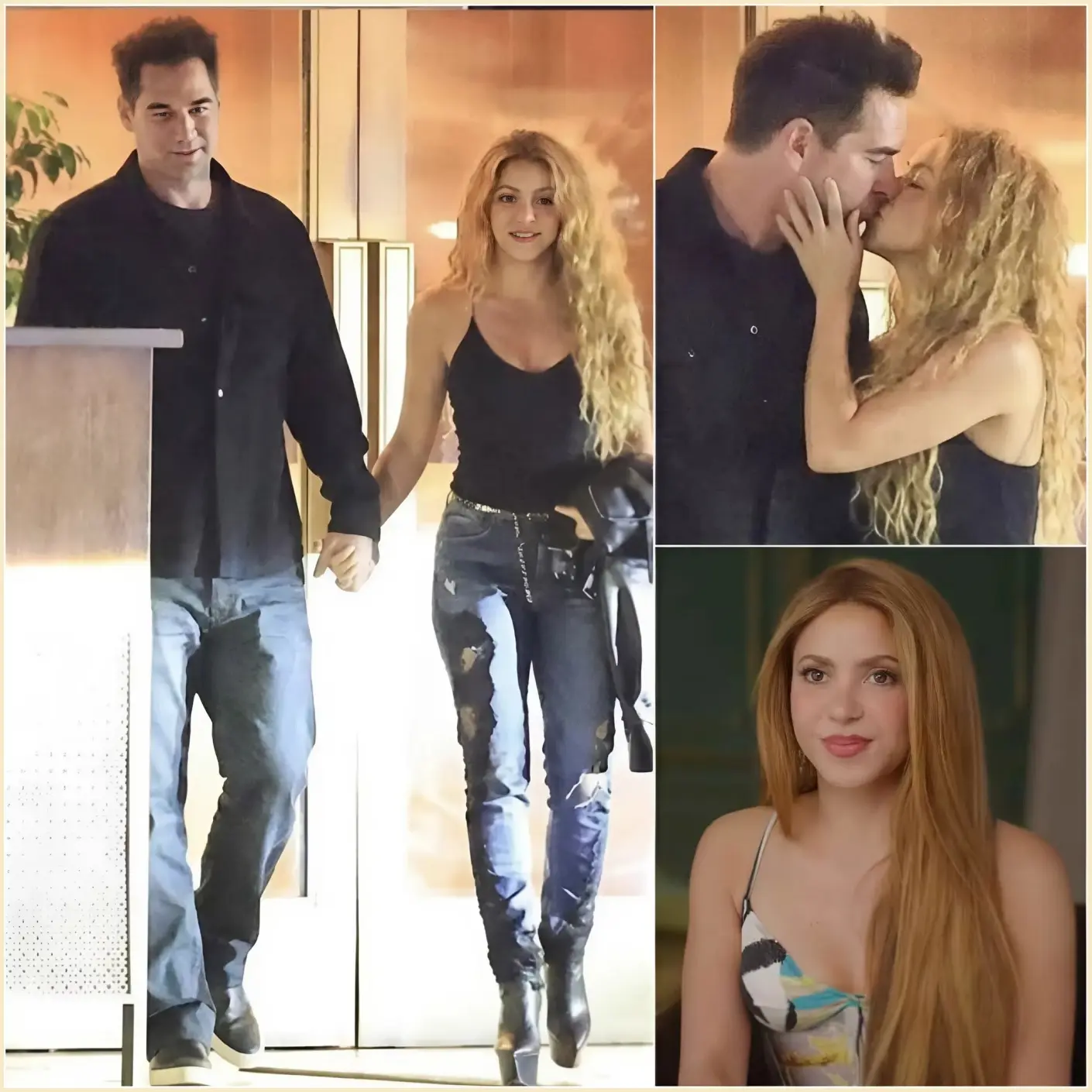 Cover Image for FILTRACIÓN: Una serie de imágenes de Shakira muy cariñosa junto a un actor mexicano saliendo de un hotel ha salido a la luz, mostrando numerosos momentos de complicidad entre ambos. Sin embargo, lo que más ha impactado a los fanáticos ha sido el extraño gesto de Manuel Garcia-Rulfo y la inesperada reacción de Shakira ante esa situación…