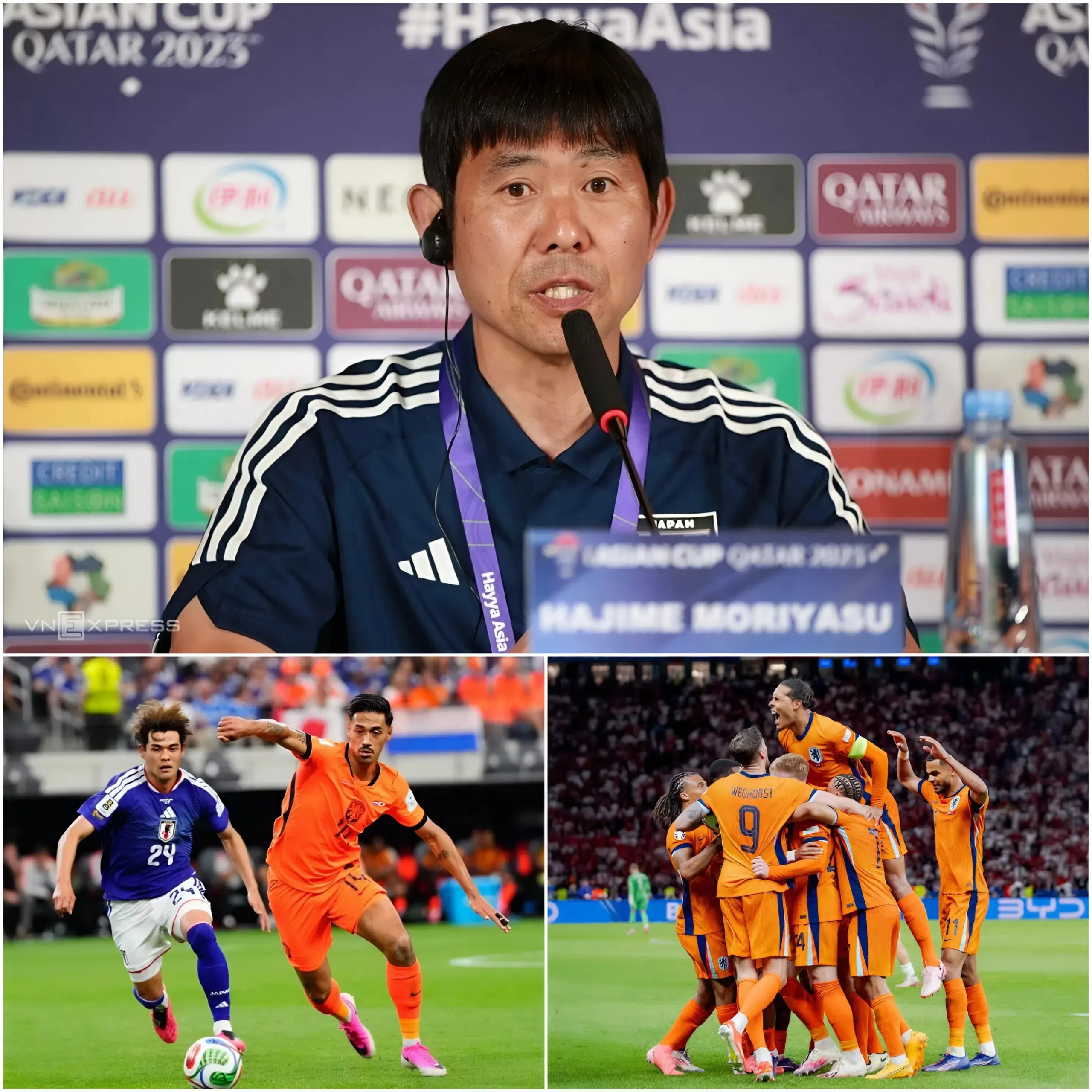 Cover Image for “‘Sinds ik coach ben, heb ik nog nooit zo’n getalenteerde speler gezien.’ De emotionele uitspraak van Hajime Moriyasu, bondscoach van het Japanse nationale elftal, na de gelijkspelwedstrijd tegen het Nederlandse nationale elftal, heeft onmiddellijk een grote golf van discussie onder het publiek veroorzaakt.