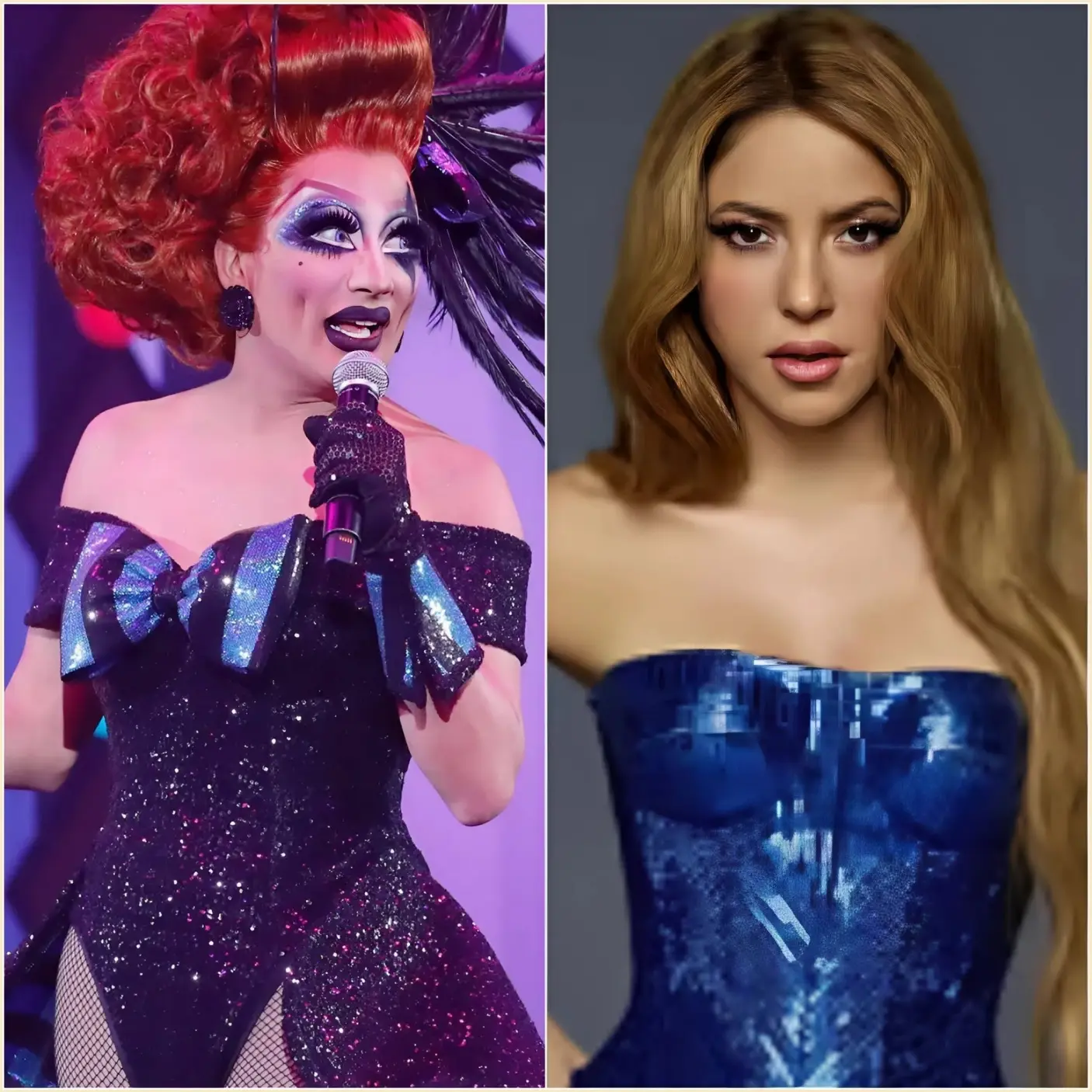 Cover Image for “NUNCA, NI LO SUEÑES”. Frente a las cámaras de televisión, Bianca Del Rio, la famosa drag queen estadounidense, exigió la participación de Shakira en una campaña de promoción de los derechos LGBT que ella misma lideraba.