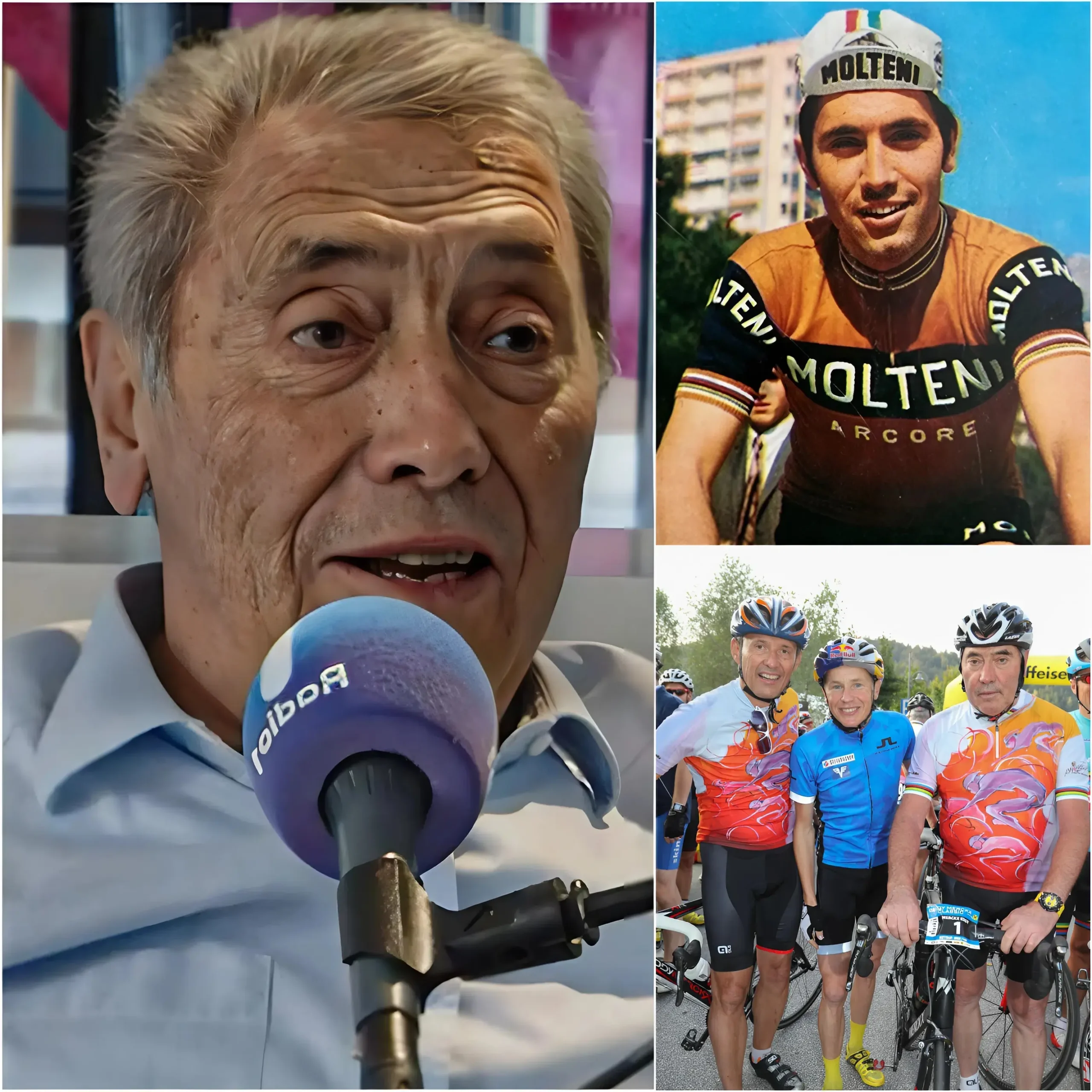 Cover Image for « ILS SONT LE TALENT ET L’AVENIR DU CYCLISME » 🚵 À 80 ans, la légende du cyclisme Eddy Merckx a provoqué une véritable frénésie dans le monde du cyclisme lorsqu’il a révélé les trois coureurs qu’il admirait et respectait le plus dans l’histoire — et cette liste a secoué toute la communauté cycliste !