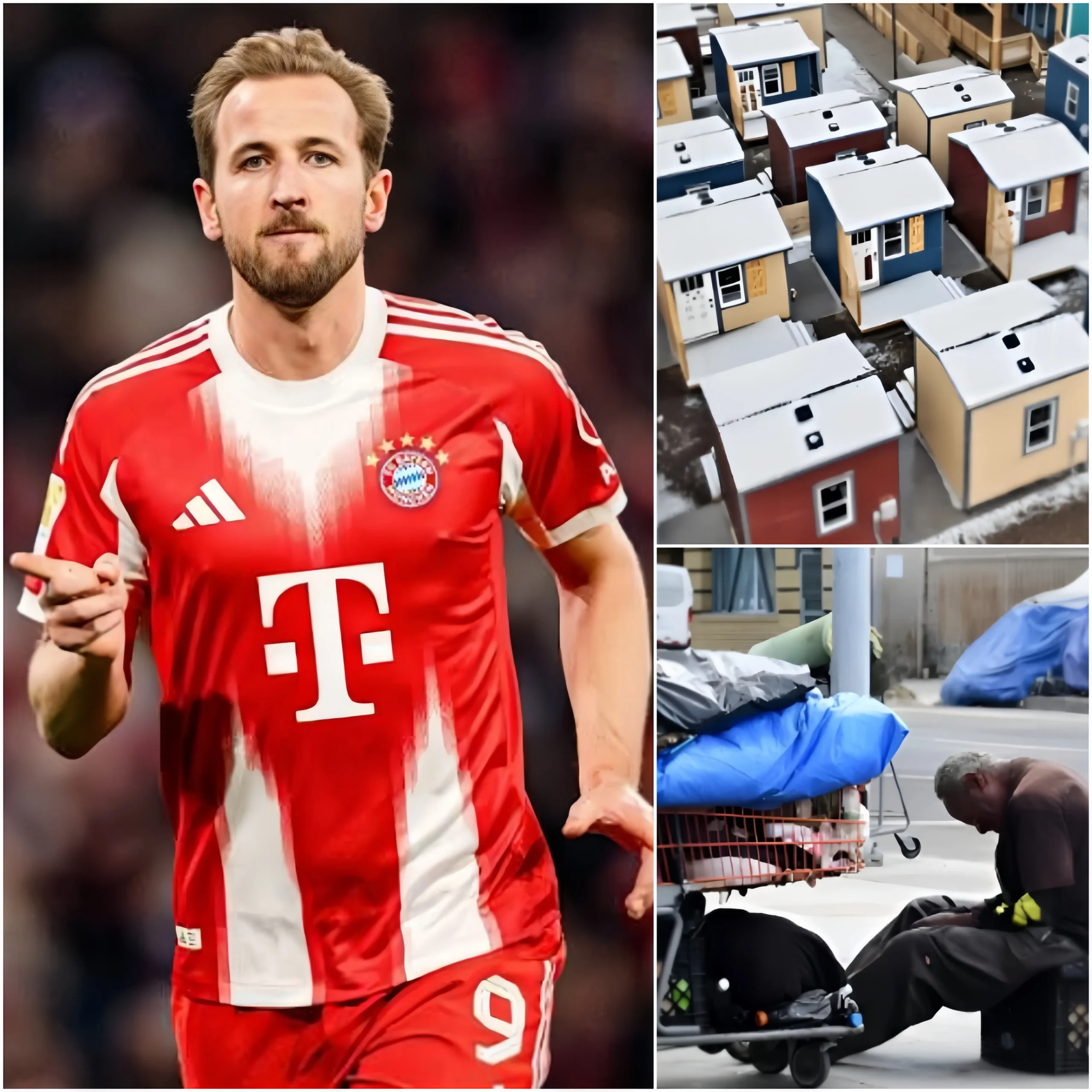 Cover Image for 💙 BEWEGEND: Harry Kane hat 50 Millionen Euro aus seinen Preisgeldern und Sponsorenverträgen gespendet, um ein großes Projekt zur Unterstützung obdachloser Menschen in Deutschland zu starten.