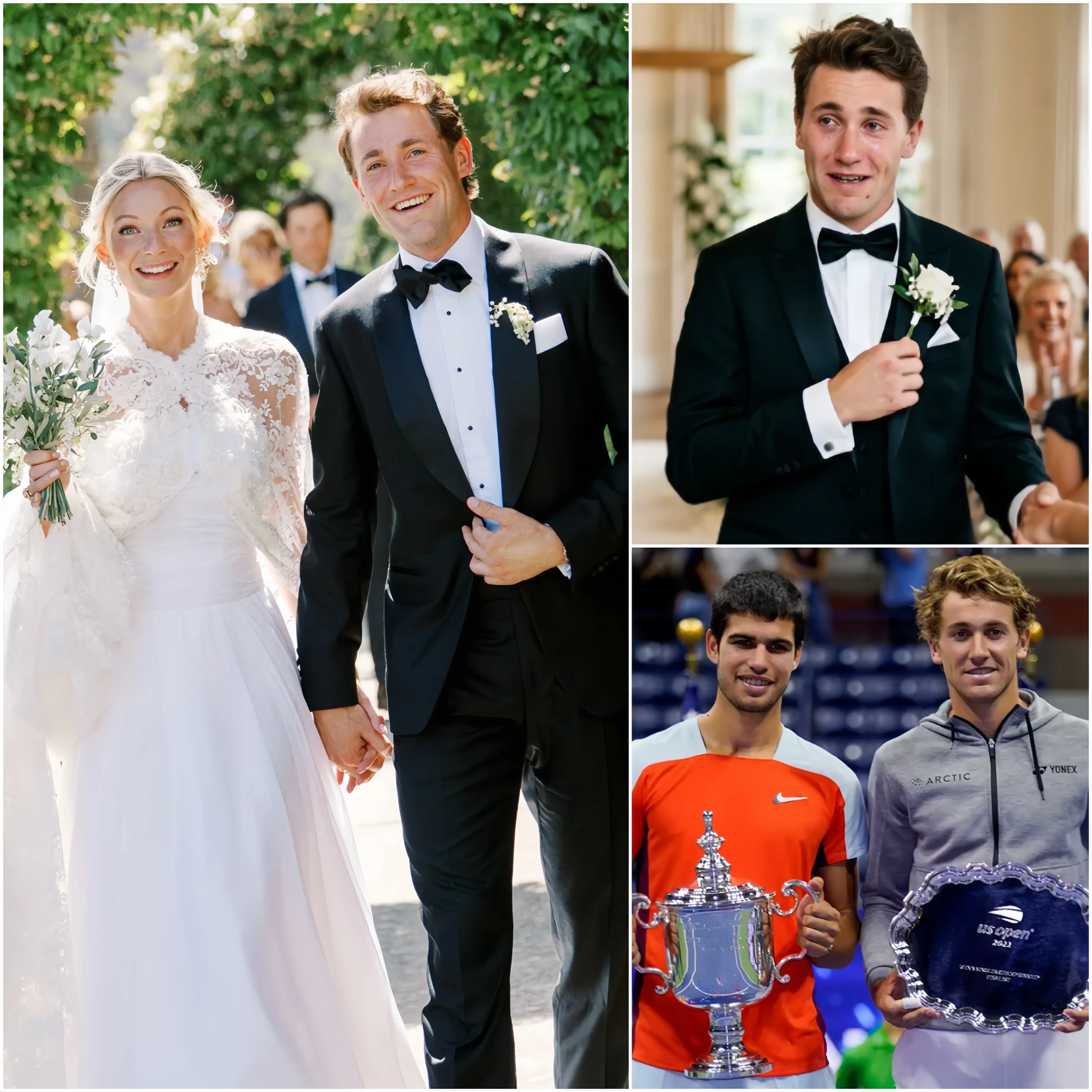 Cover Image for 💗️🎾 Justo antes del día de la boda de Casper Ruud y Maria Galligani, todo parecía transcurrir con normalidad. Amigos y colegas enviaban sus felicitaciones, mientras lujosos regalos llegaban uno tras otro.