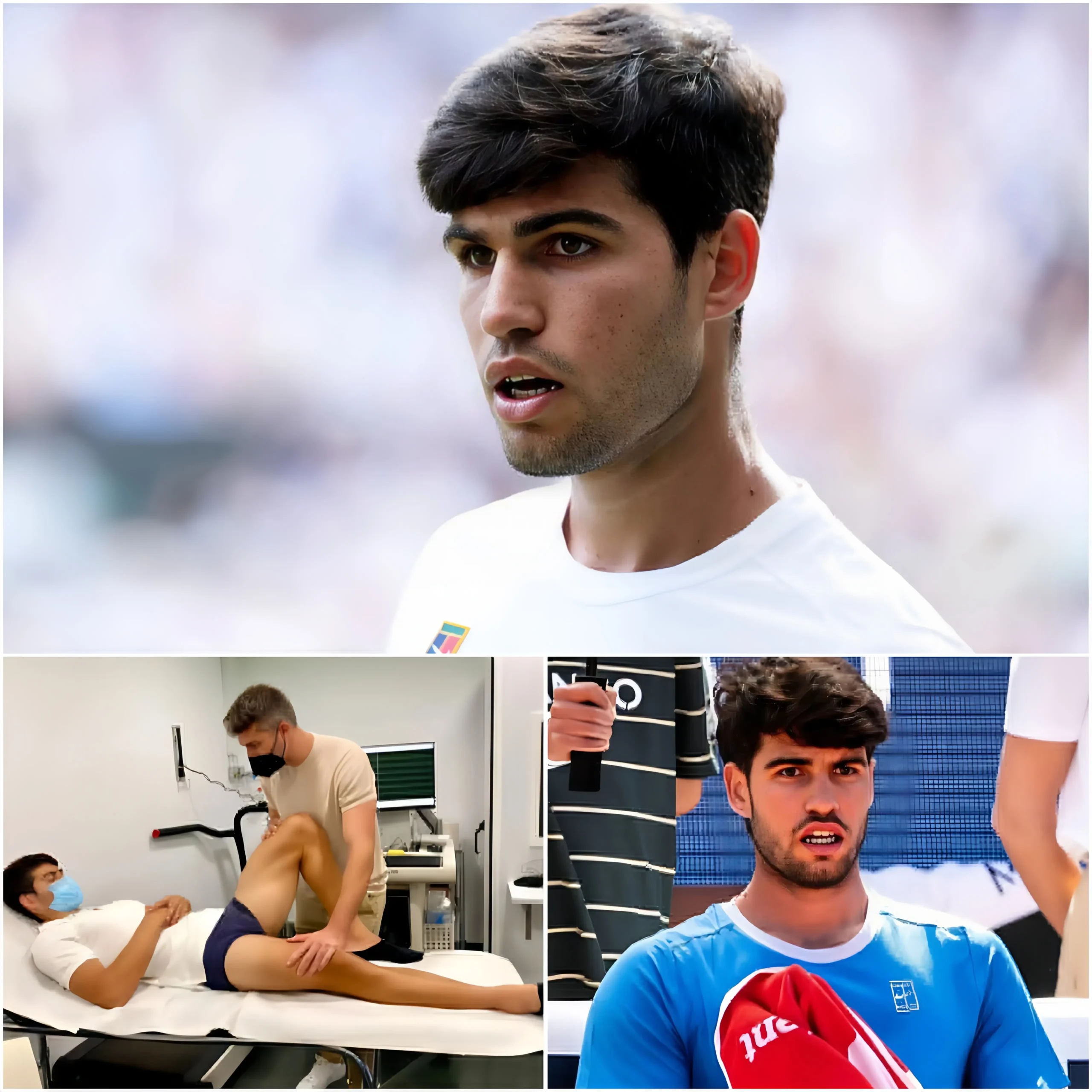 Cover Image for 🎾🚨 HACE 3 HORAS: Carlos Alcaraz se ha sometido a un importante examen médico con el doctor Ángel Ruiz-Cotorro en Barcelona, y los resultados han traído un gran alivio a los aficionados de todo el mundo.