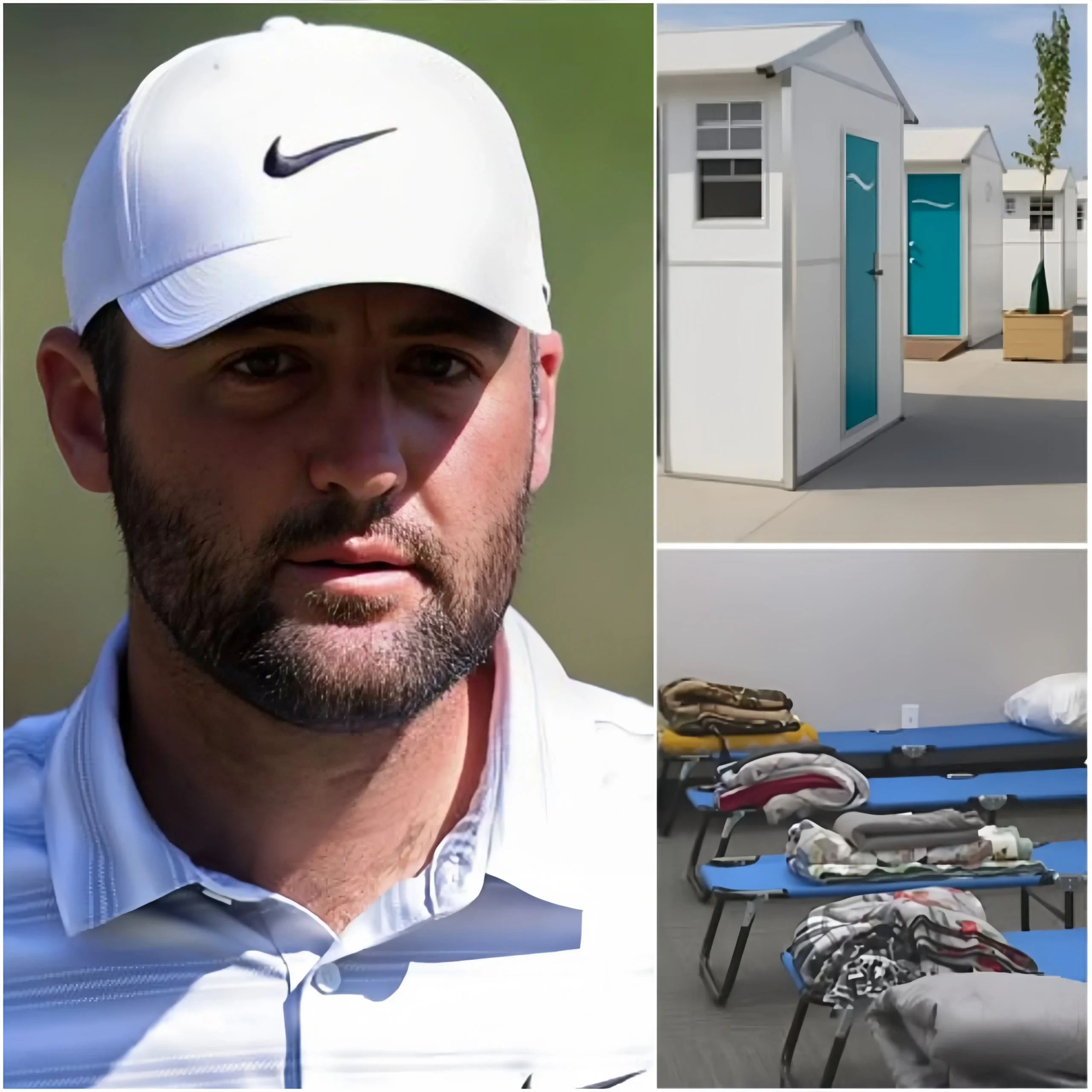 Cover Image for 🚨 BREAKING NEWS: Beloved golf star Scottie Scheffler has donated his entire $2.3 million in television earnings, appearance fees, and publishing royalties to build a network of homeless support centers across working class communities in Texas, the places he has long said shaped who he is.