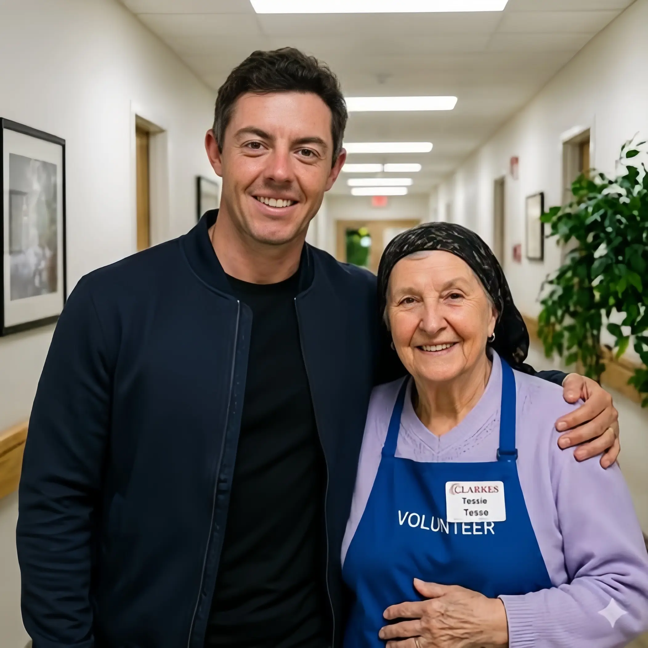 Cover Image for 🚨Rory McIlroy was shocked to learn that a woman who once cared for him was still working part-time at 85 just to pay her rent. She had never asked for help and quietly continued working despite her age.