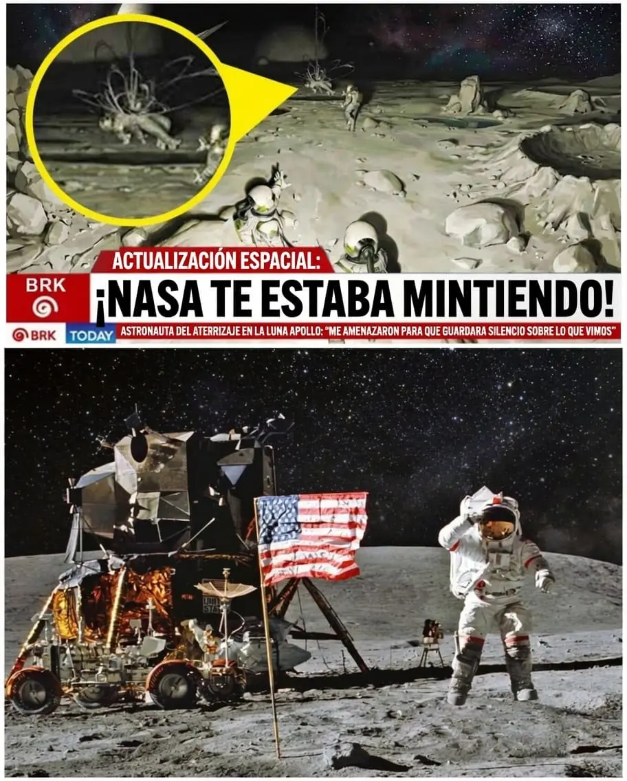 Cover Image for Astronauta del alunizaje del Apolo “Me amenazaron con permanecer en silencio sobre lo que vimos”