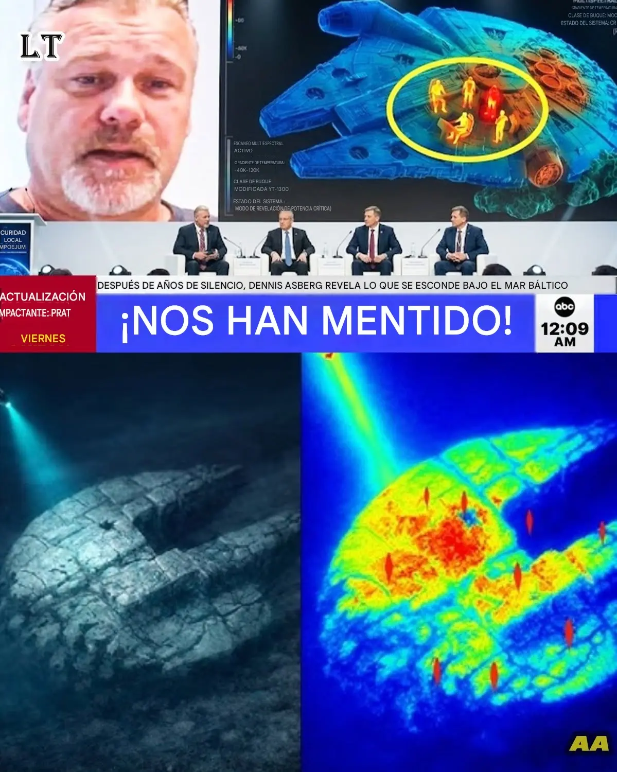 Cover Image for 🚨 TRAS 13 AÑOS DE SILENCIO, DENNIS ASBERG POR FIN REVELA LA VERDAD SOBRE LA ANOMALÍA DEL MAR BÁLTICO 😱