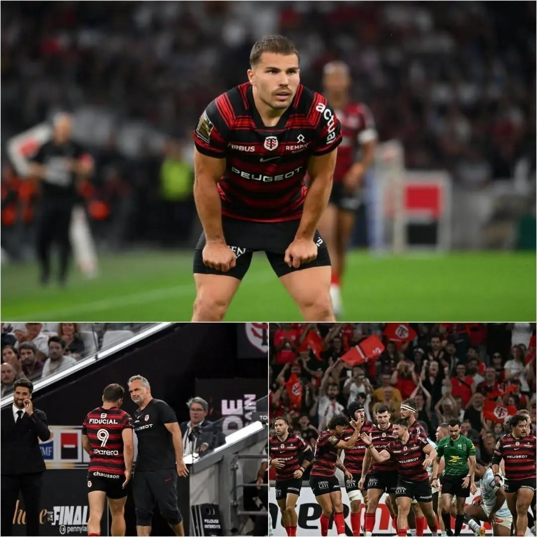 Cover Image for Le moment inoubliable du Stadium : Ugo Mola et Antoine Dupont offrent une scène d’émotion qui restera gravée dans la saison du Stade Toulousain
