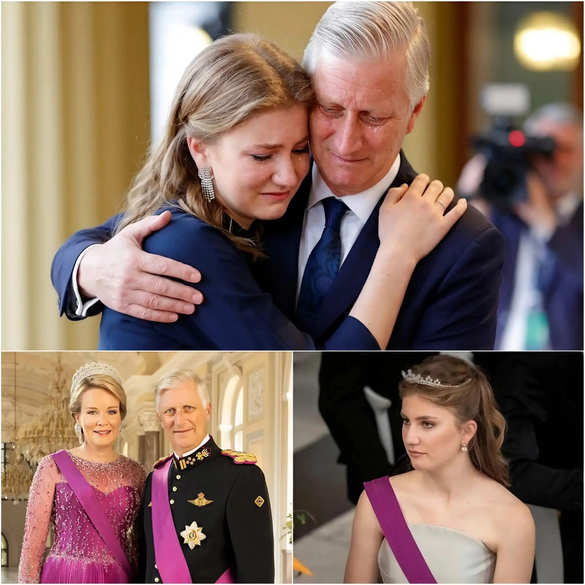 Cover Image for TREURIG NIEUWS 😢: Slechts 30 minuten geleden hebben koning Filip en koningin Mathilde de aanwezigen in het Koninklijk Paleis van Brussel verbijsterd met de aankondiging dat prinses Elisabeth momenteel… … Lees het volledige verhaal hieronder 👇