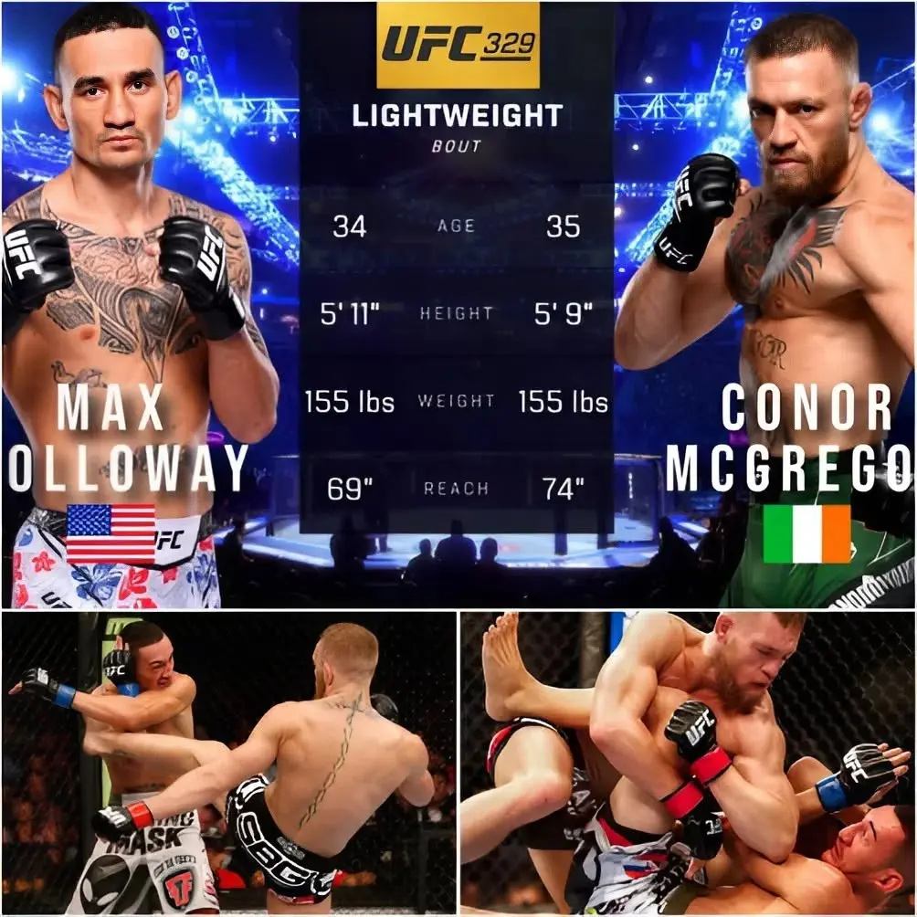 Cover Image for 🚨“ESE NOMBRE DE CAMPEÓN ES SOLO UNA BROMA…” — Conor McGregor lanza una escalofriante amenaza a Max Holloway antes de su pelea.