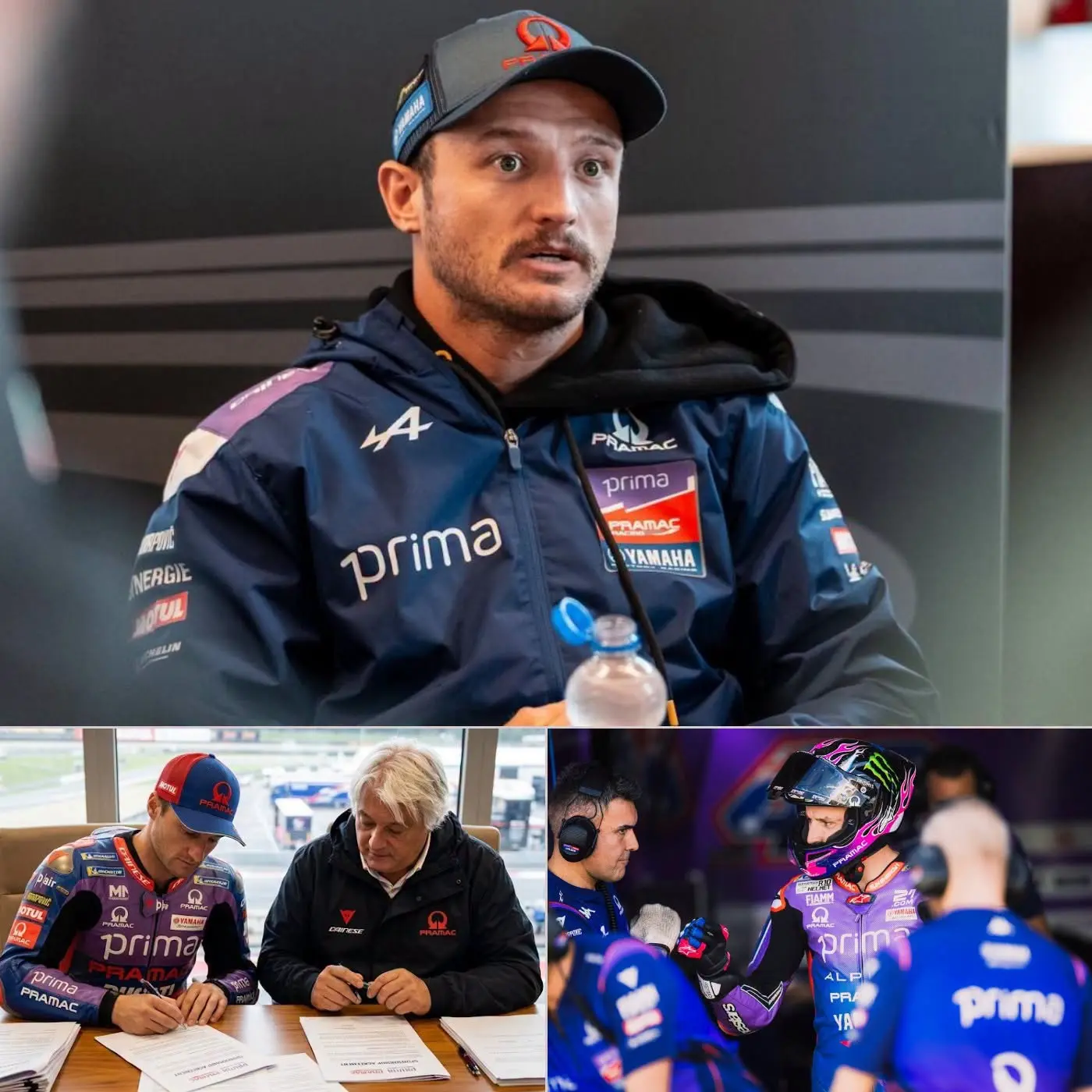 Cover Image for 🚨 « J’AI PEUT-ÊTRE BESOIN DE FAIRE UNE PAUSE AVANT QUE ÇA N’ALLE TROP LOIN… » – Jack Miller vient de secouer la communauté MotoGP avec une déclaration de seulement 12 mots, mais chargée de sous-entendus quant à son avenir.
