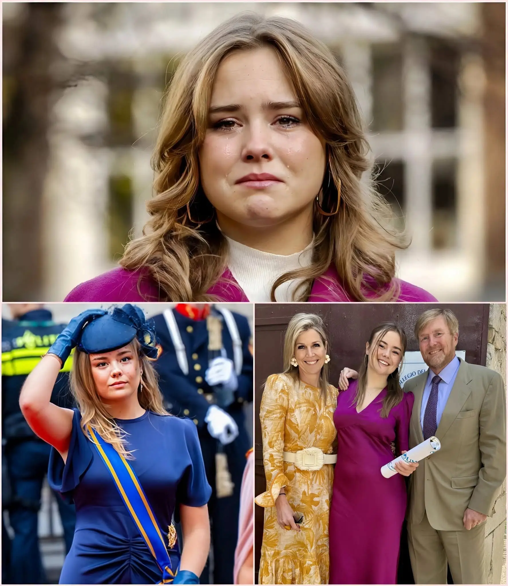 Cover Image for 💔Droevig nieuws: Wij betuigen ons innige en diepste medeleven aan Prinses Ariane (18) 😭. Lees verder in de eerste reactie.👇