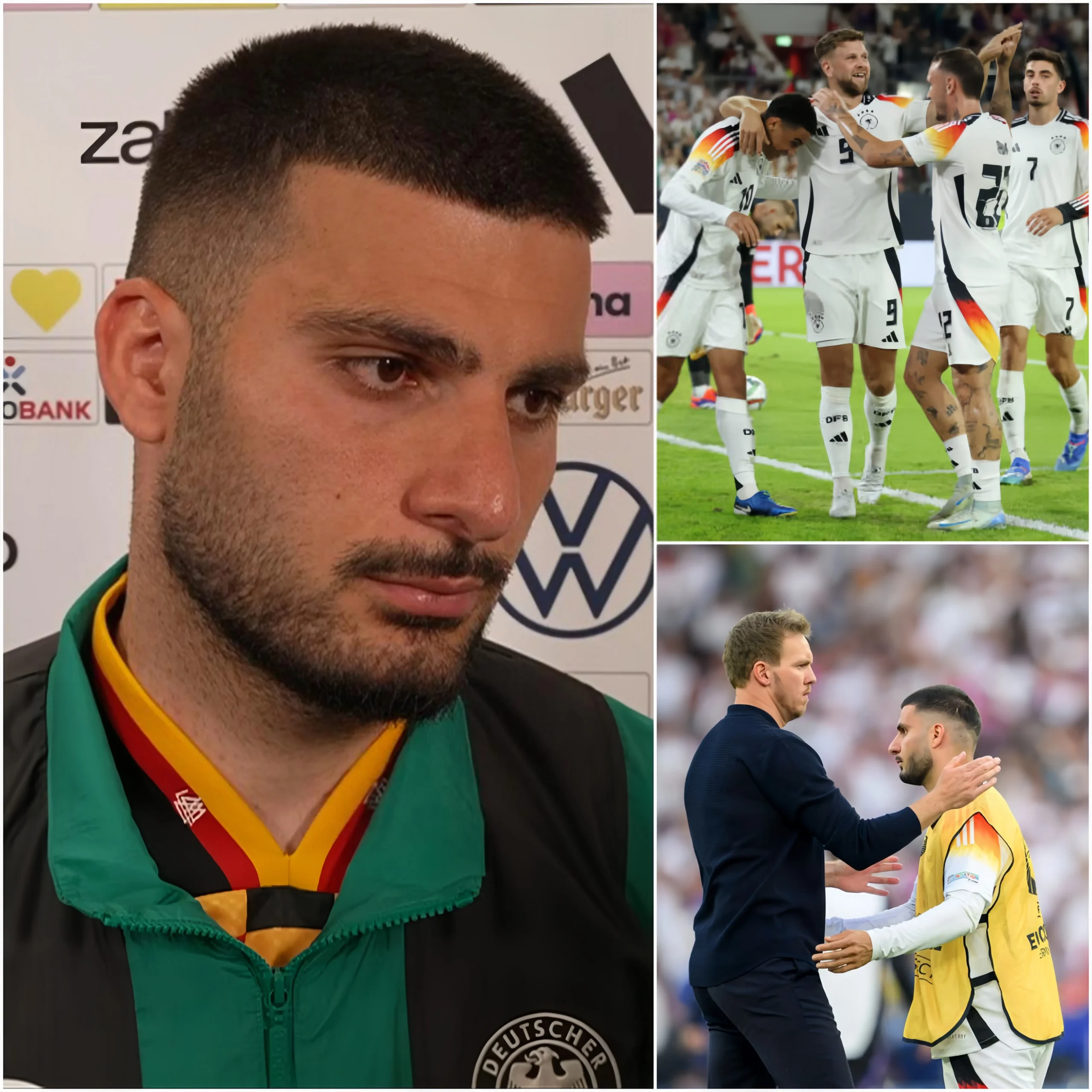 Cover Image for đšâWenn ich im nĂ€chsten Spiel wieder mit ihm spielen muss, sitze ich lieber auf der Bank!â Der deutsche FuĂball ist nach einer angeblichen Aussage von Deniz Undav direkt nach dem Sieg gegen die ElfenbeinkĂŒste bei der WM 2026 in Aufruhr.