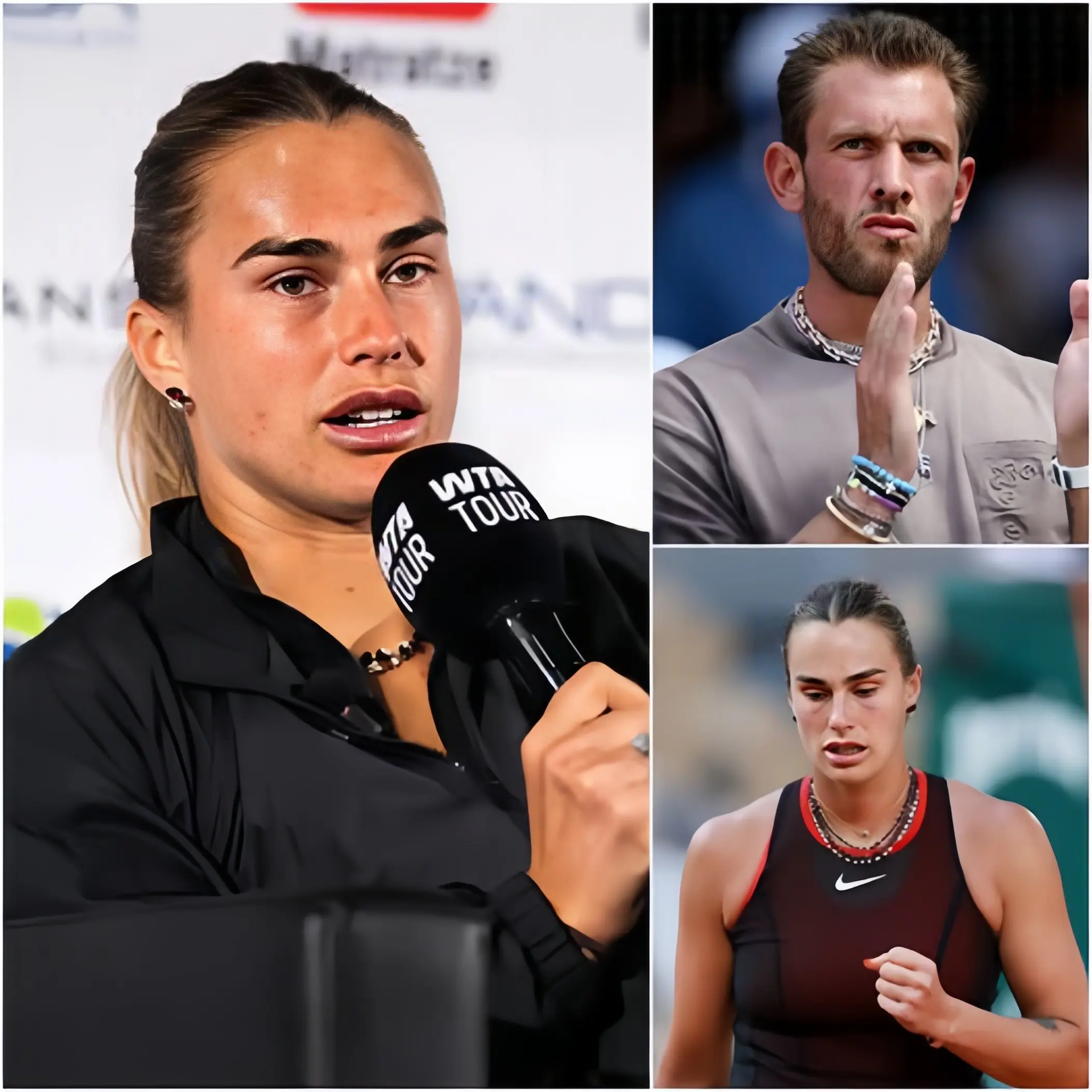 Cover Image for đŸđ„ âGracias a todos por estar siempre ahĂ para mĂ, incluso cuando fracaso.â â Tan solo un dĂa despuĂ©s de una decepcionante derrota en el torneo de BerlĂn, Aryna Sabalenka seguĂa consumida por la culpa, incapaz de cumplir con las expectativas.