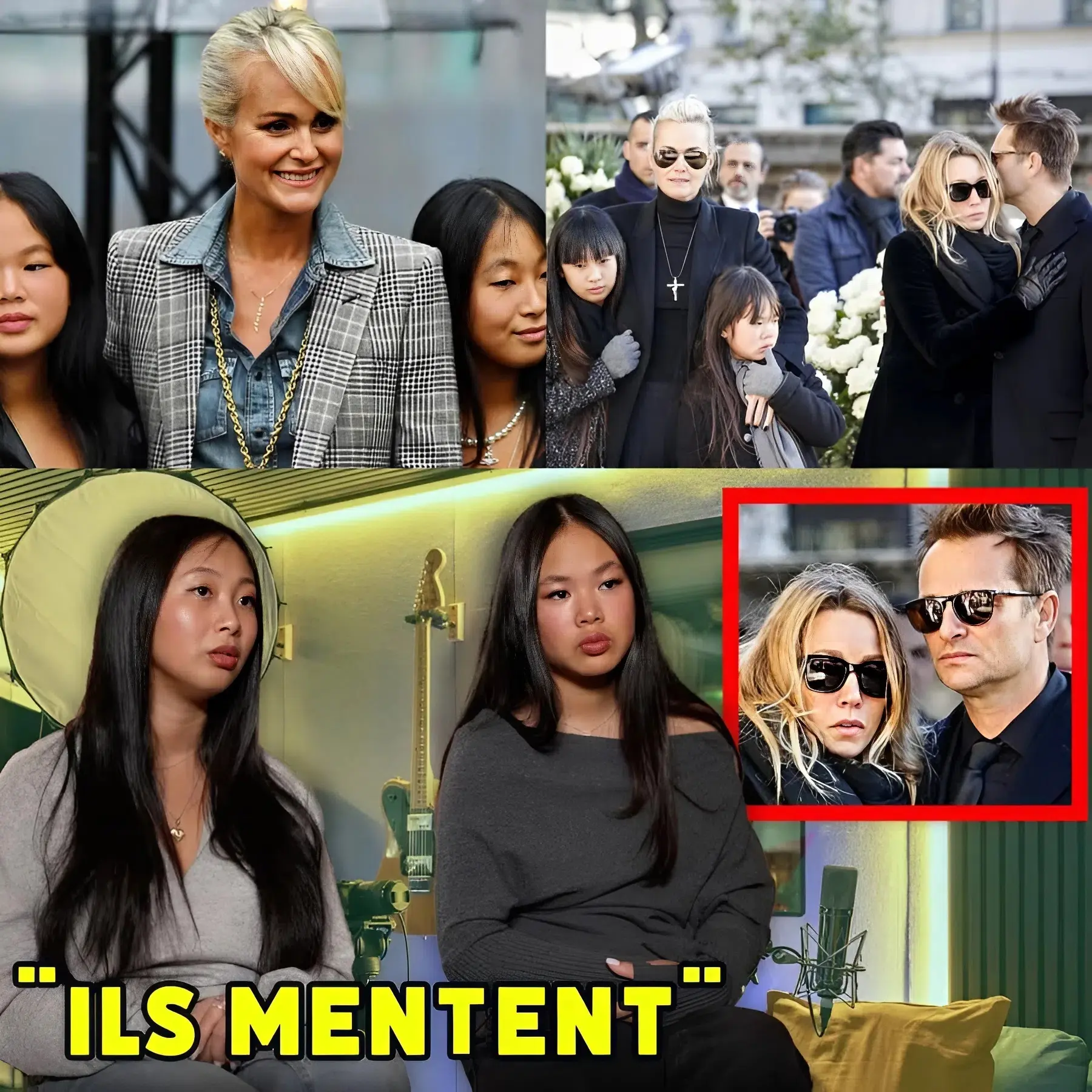 Cover Image for Guerre dâhĂ©ritage, trahisons et nouveau drame : les lourdes vĂ©ritĂ©s de Jade et Joy Hallyday sur la dĂ©chirure du clan