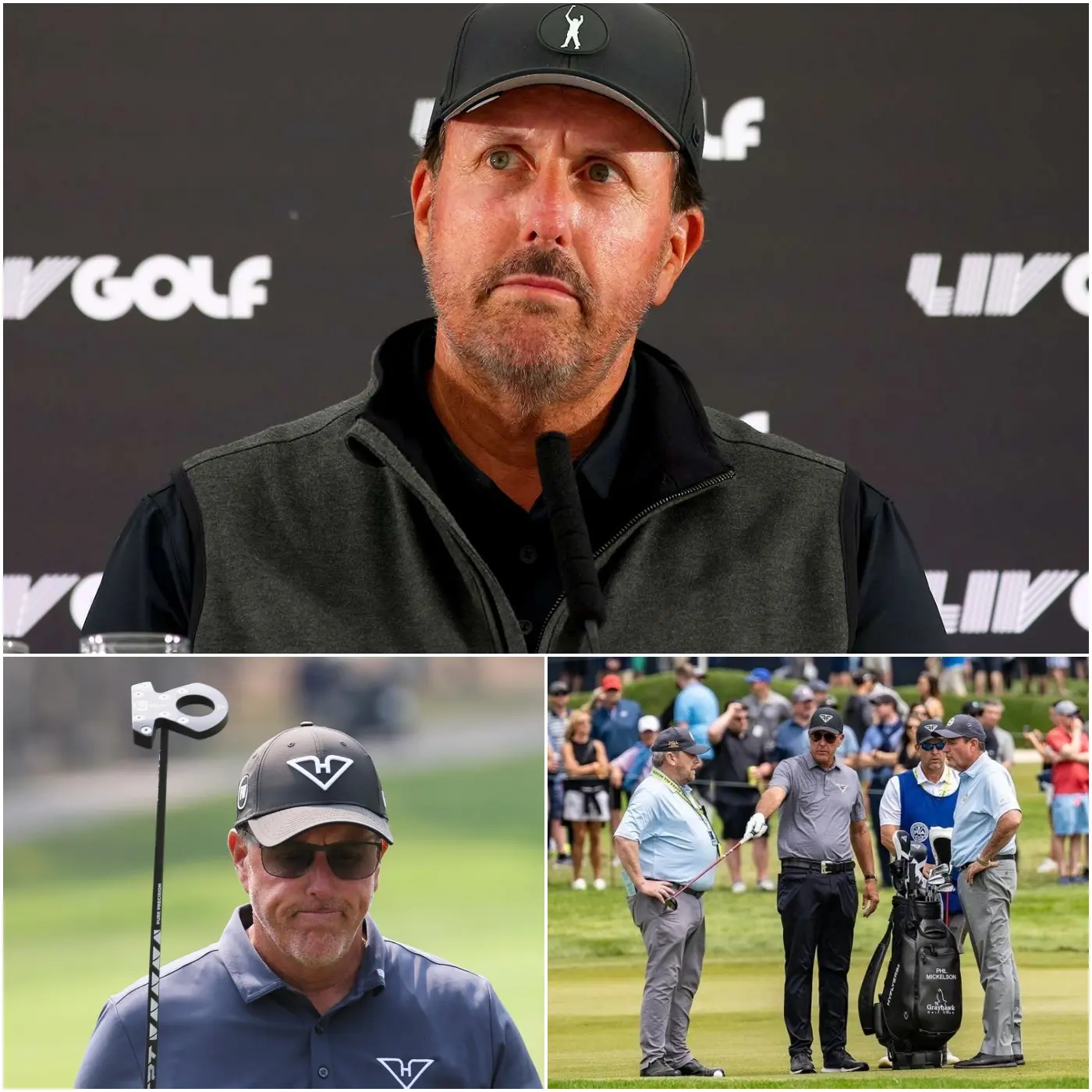 Cover Image for đ„ Phil Mickelson Draws Widespread Attention After Reports of a Controversial Incident Involving a Female Golf Course Employee
